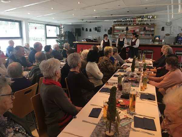 Rankler PVÖ-Weihnachtsfeier mit dem Nofler Dreigesang