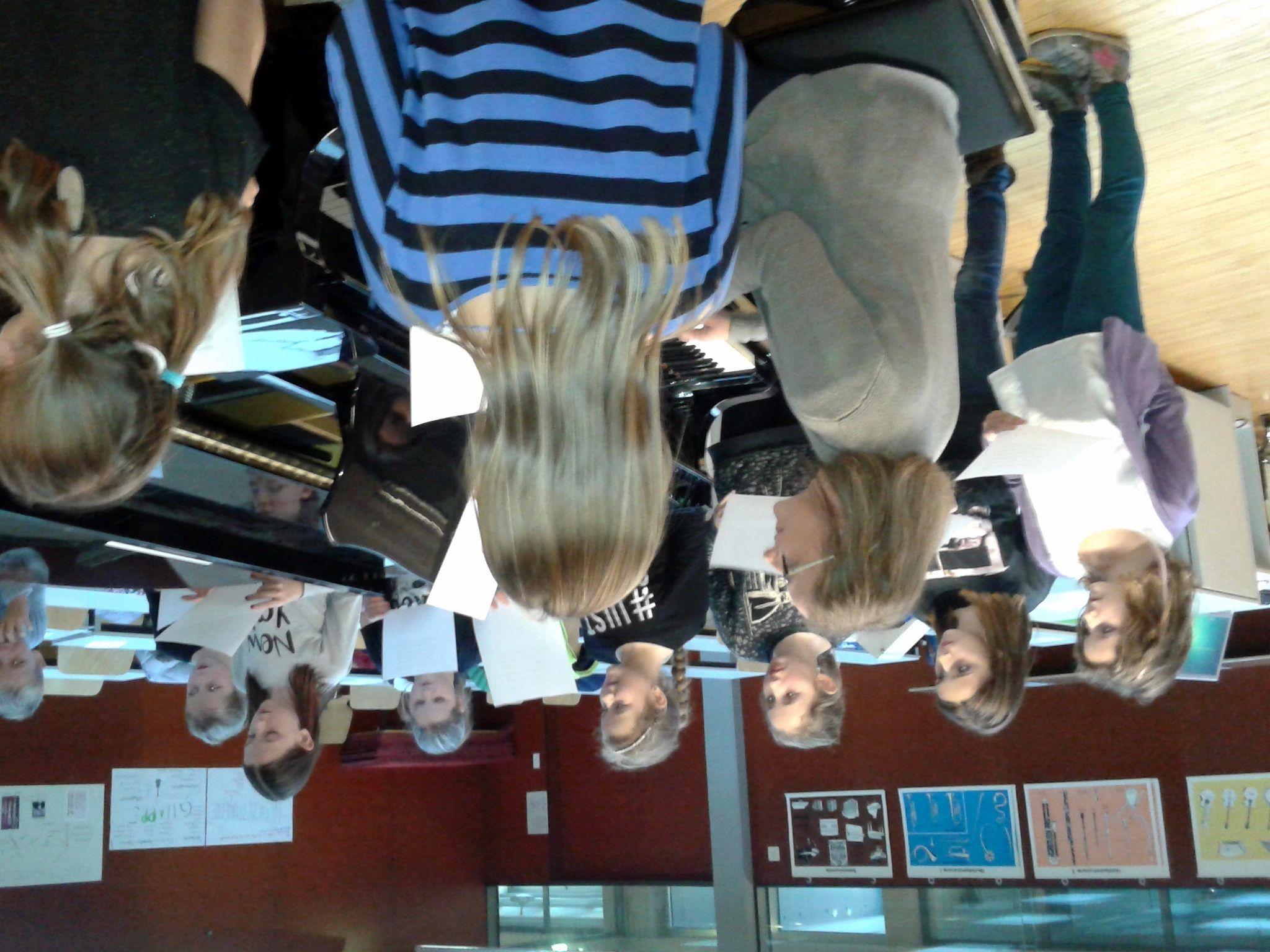 Alle waren eifrig bei der Sache