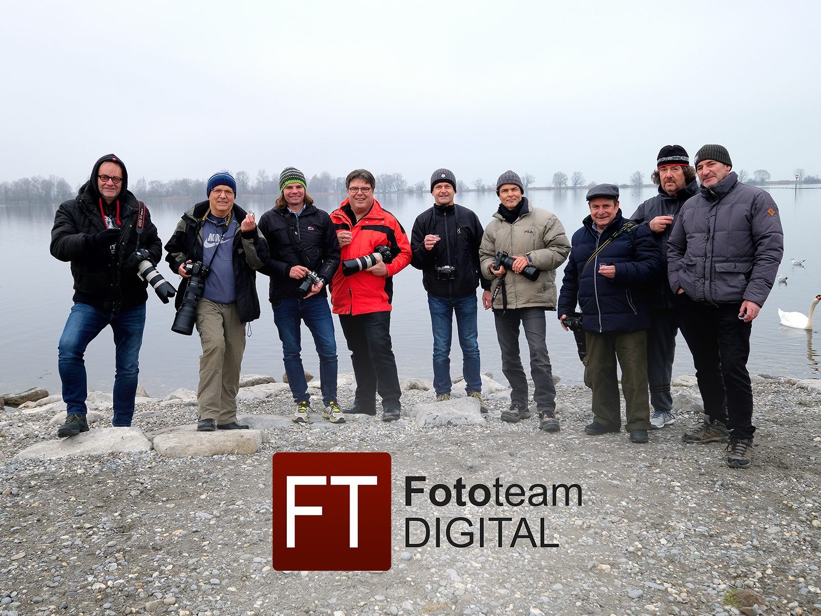 Trafen sich zum Workshop in Hard: Mitglieder des Fotoclubs FT Digital Wolfurt