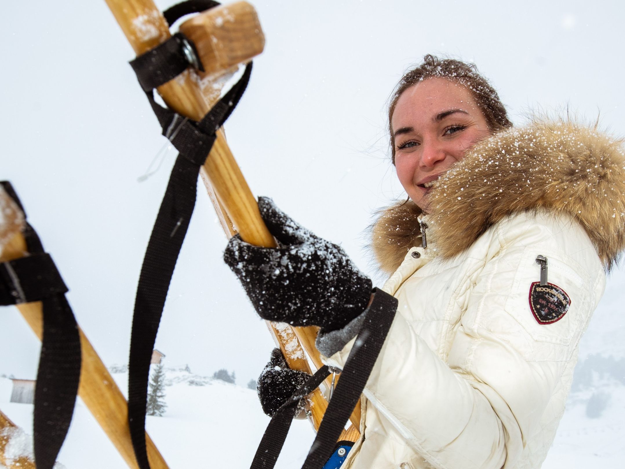 Höchste Zeit die Rodeln aus dem Keller zu holen. Der heurige Schnee ist angekommen.