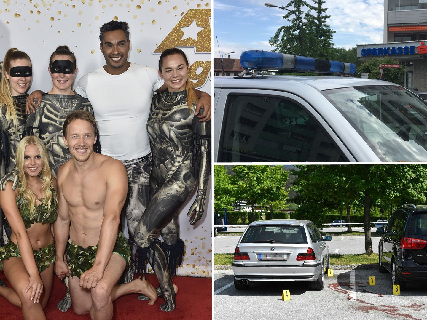 Zurcaroh bei "AGT", Überfall auf Sparkasse in Dornbirn und Messerstecherei in Imst.