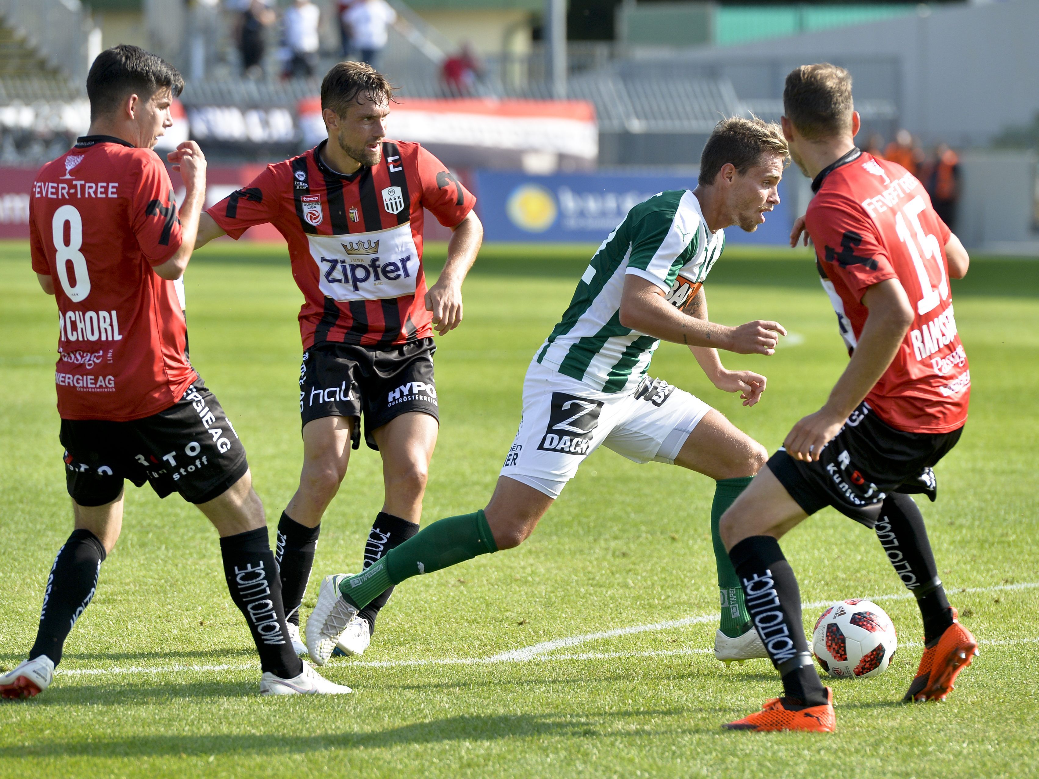 LIVE-Ticker zum Spiel LASK Linz gegen Mattersburg ab 17.00 Uhr.