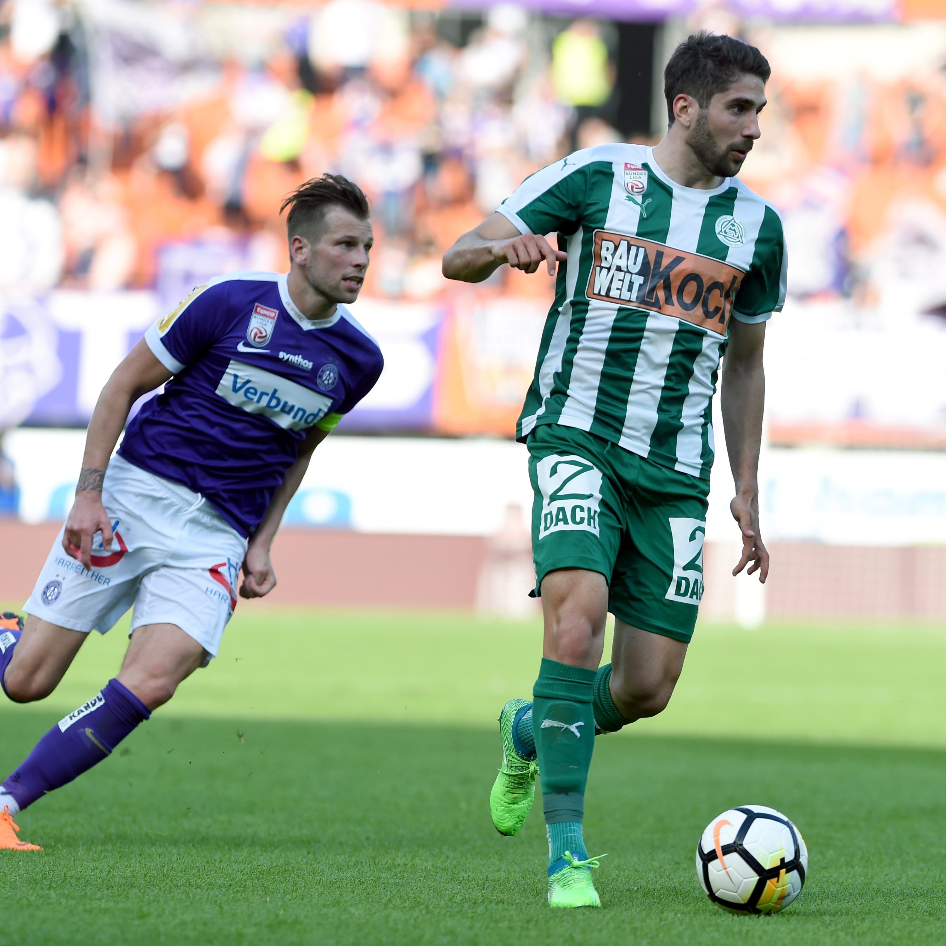 LIVE-Ticker zum Spiel Mattersburg gegen Austria Wien ab 14.30 Uhr.