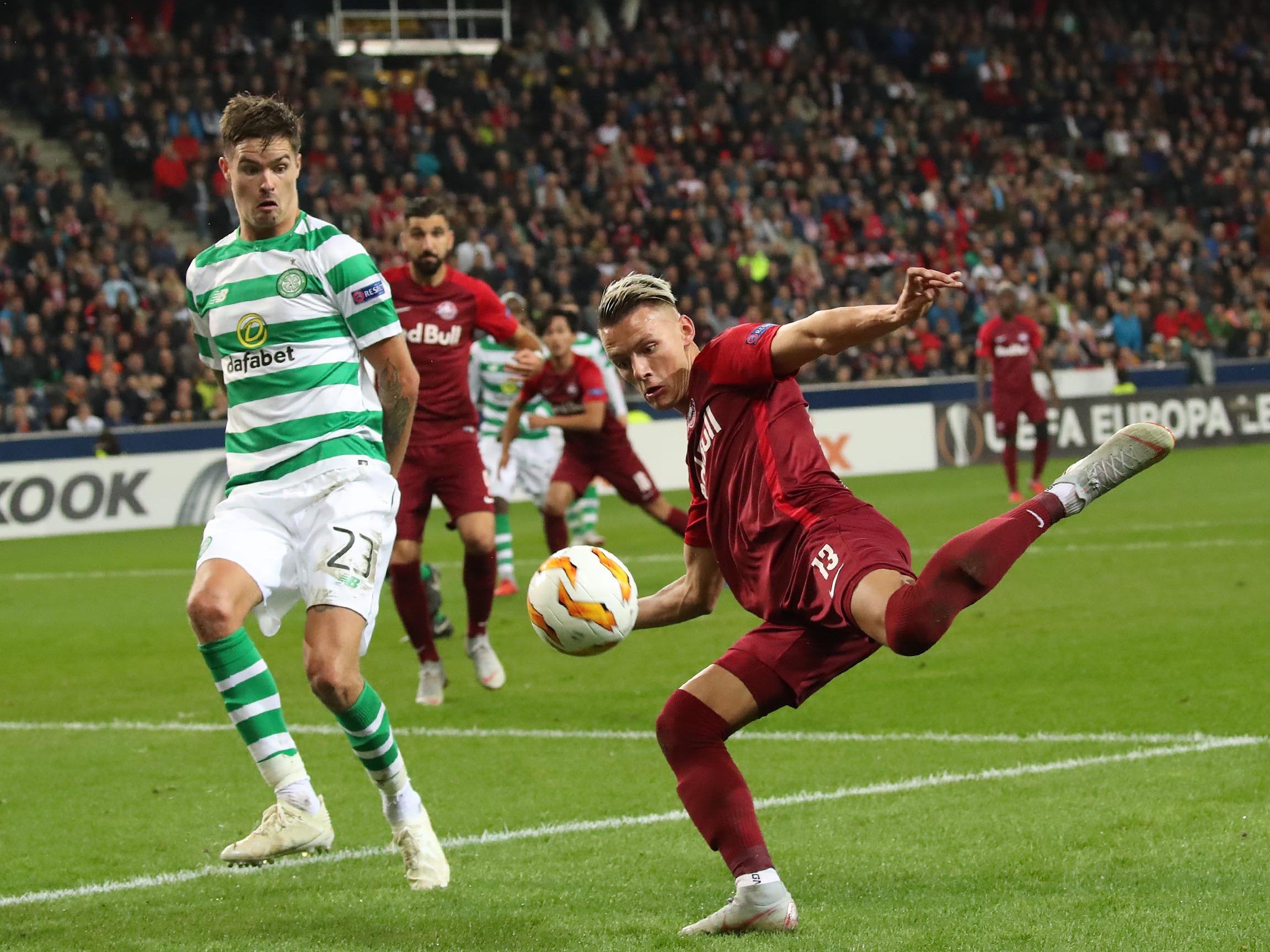 Live-Stream und TV-Übertragung zum Match Celtic Glasgow gegen Red Bull Salzburg.