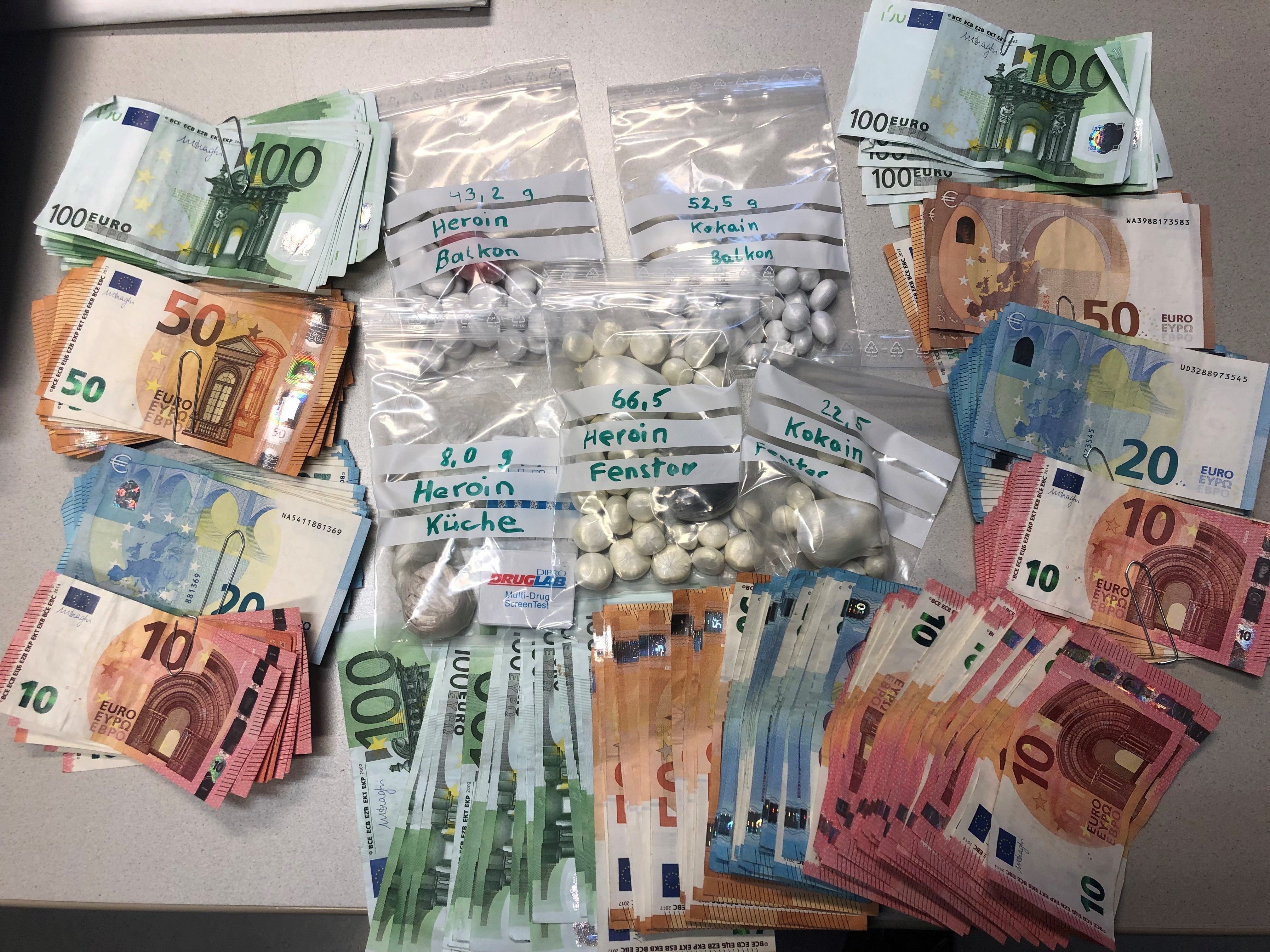 Die mutmaßlichen Drogen-Dealer wurden in Wien-Floridsdorf gefasst.