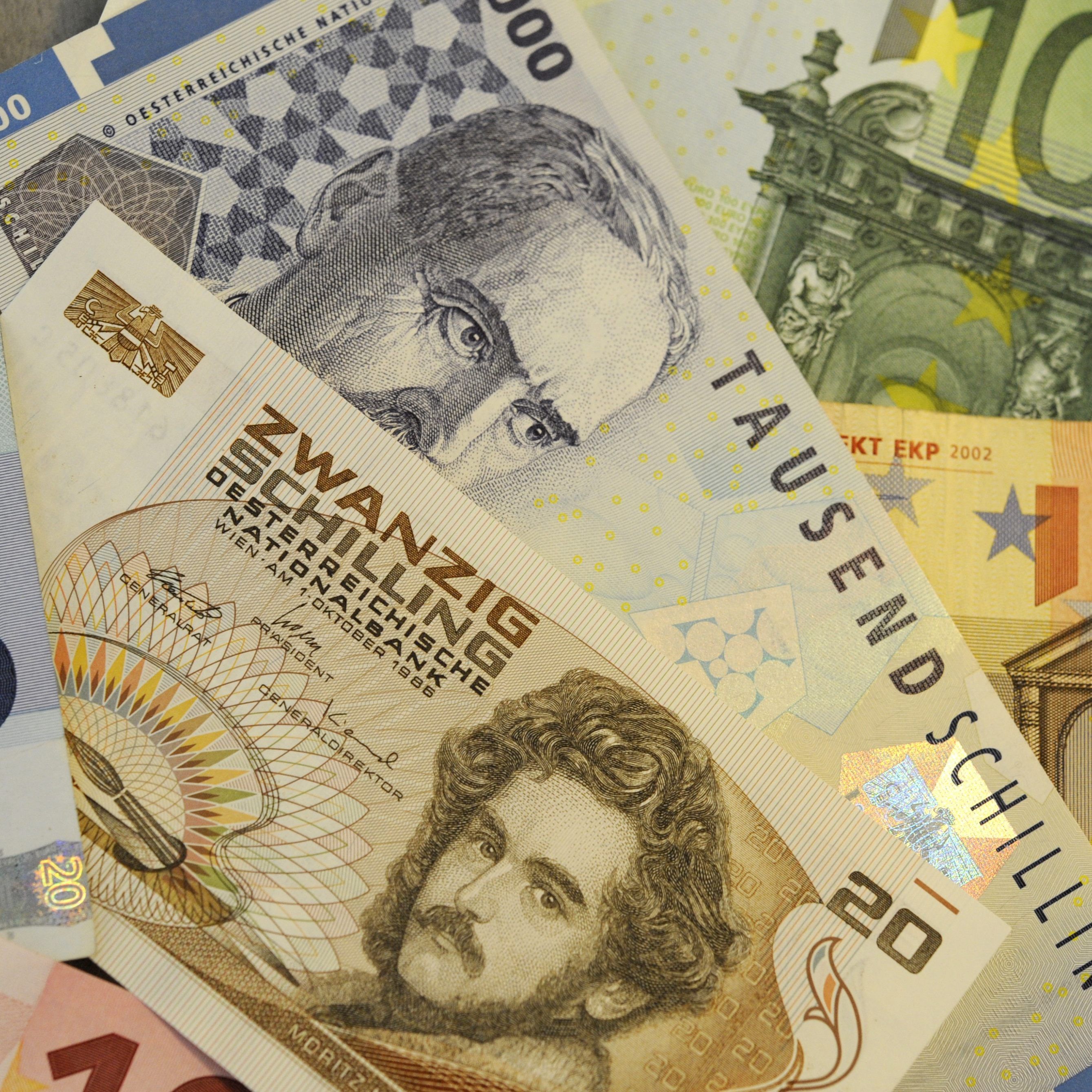 7 Milliarden Schilling sind noch im Umlauf.