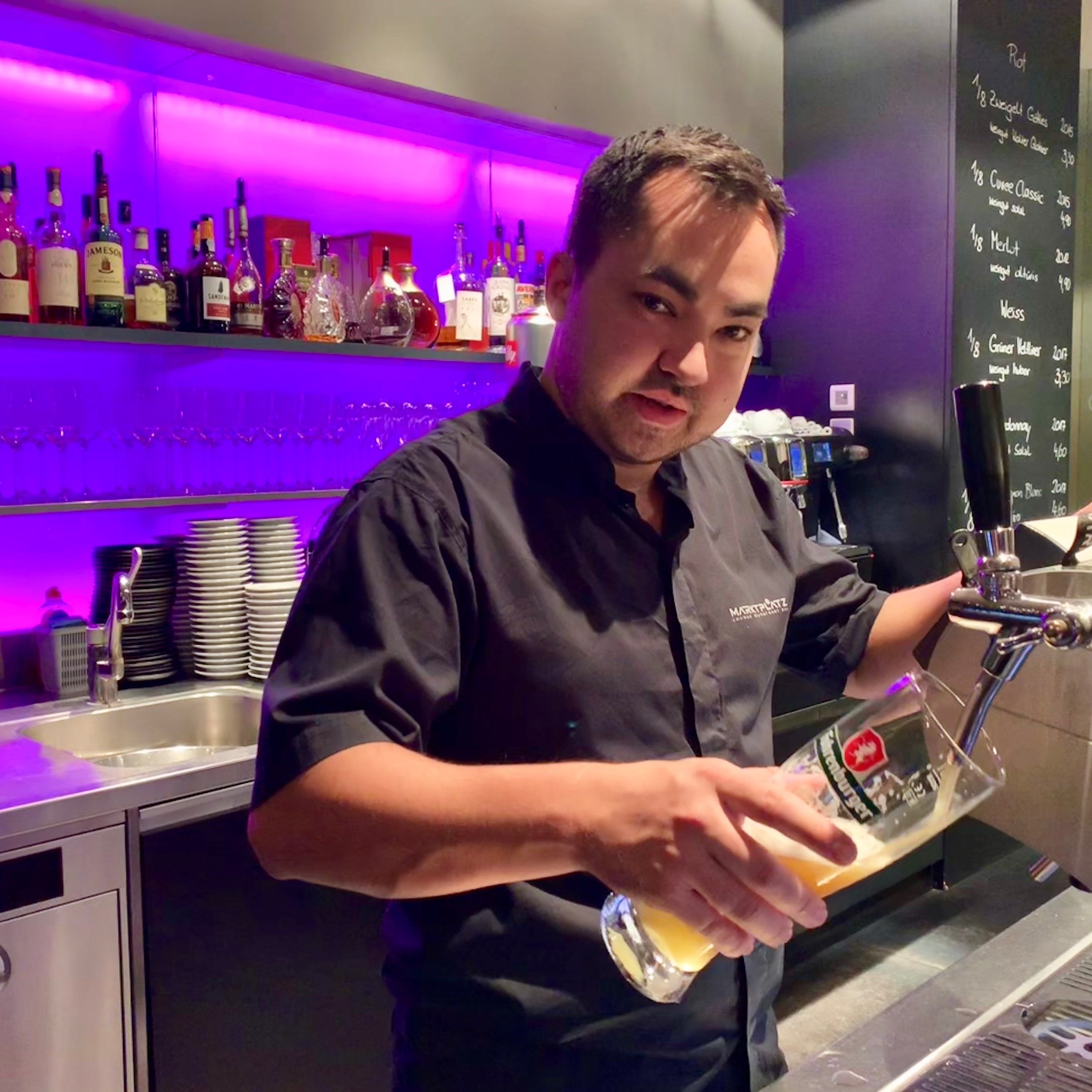 Simon Scherl ist der jüngste Chef in Rankweils Gastronomie