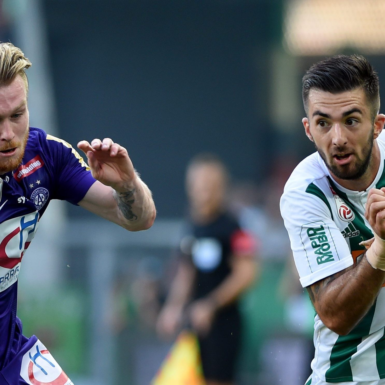 LIVE-Stream & TV-Übertragung zum Wiener Derby zwischen Austria Wien und Rapid Wien.