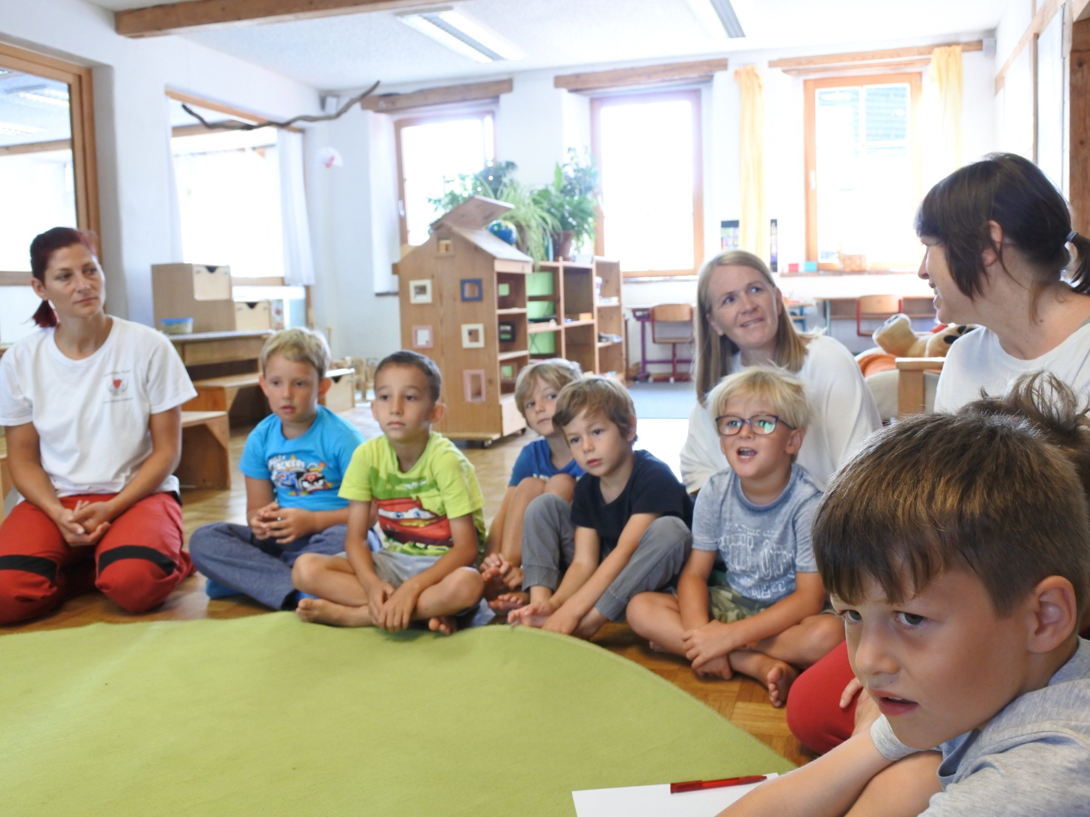Beim Videodreh hatten die Schülerinnen und Schüler viel Spaß.