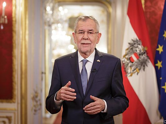 Van der Bellen fand klare Worte