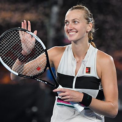 Kvitova gewann gegen Collins in zwei Sätzen