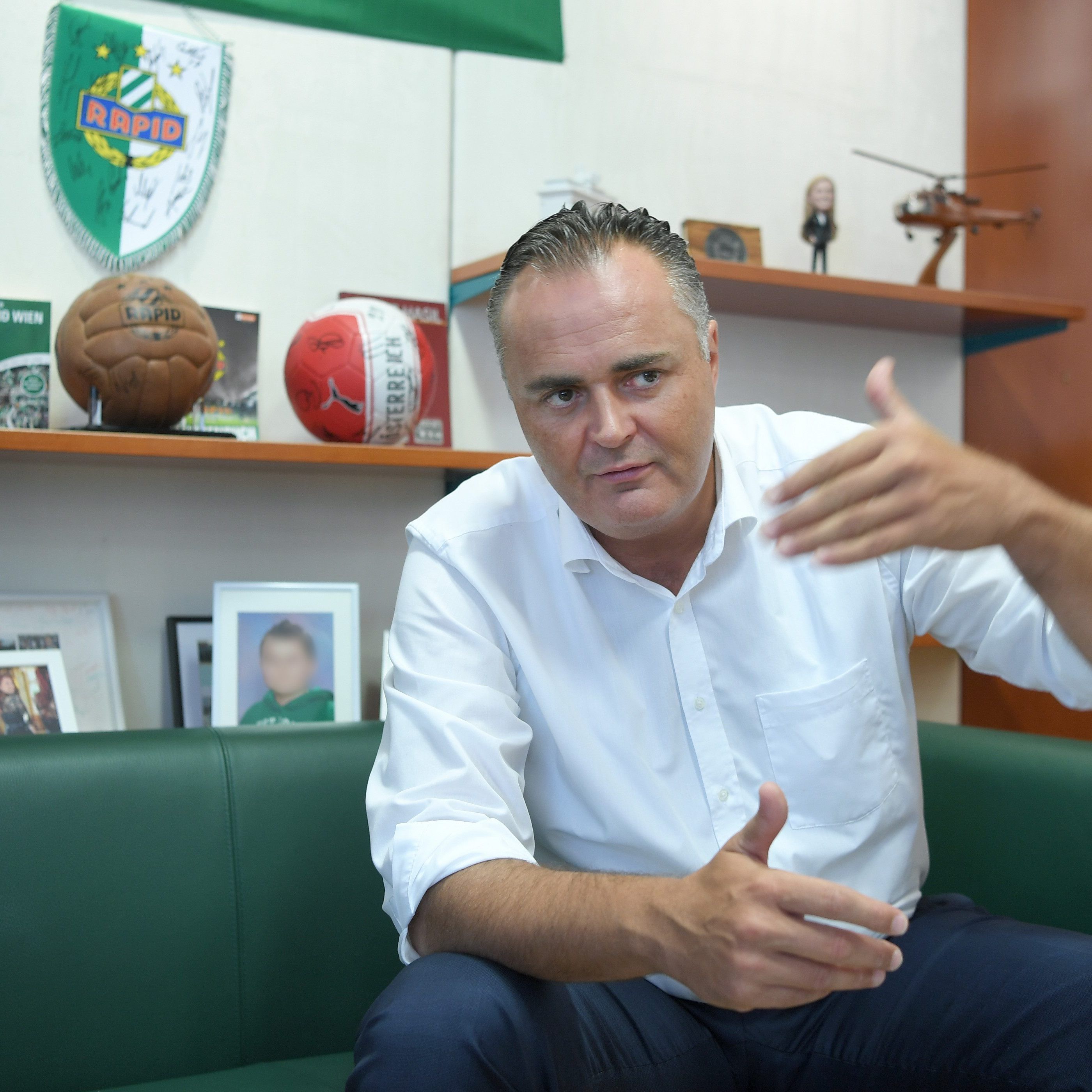 Hans Peter Doskozil will den Beirat Rapid Wiens verlassen.