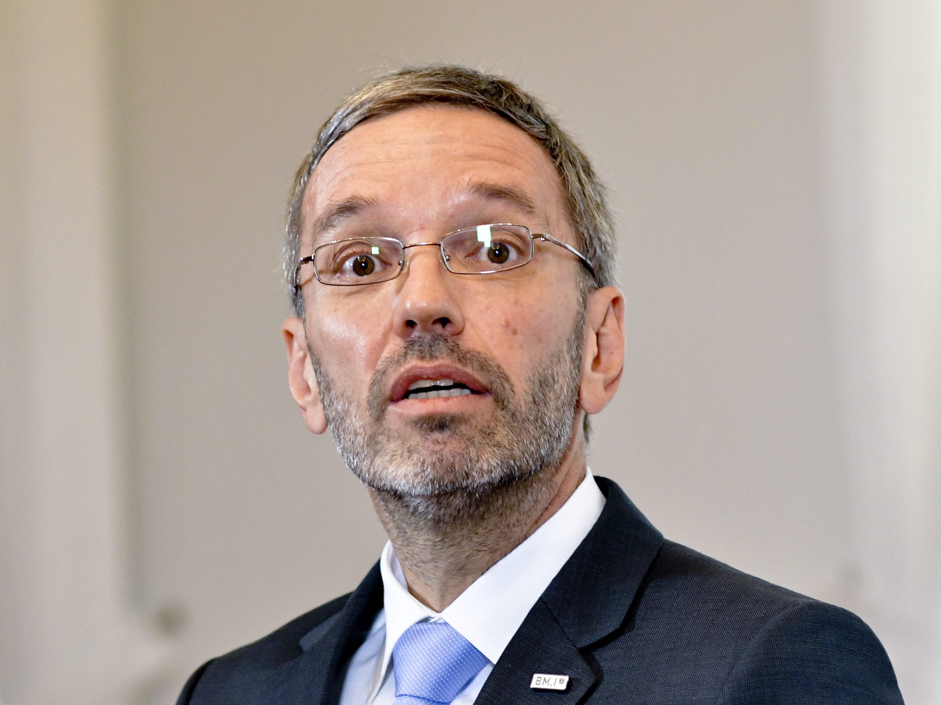 Innenminister Kickl ist von Ludwigs Plänen nicht begeistert. Innenminister Kickl ist von Ludwigs Plänen nicht begeistert.