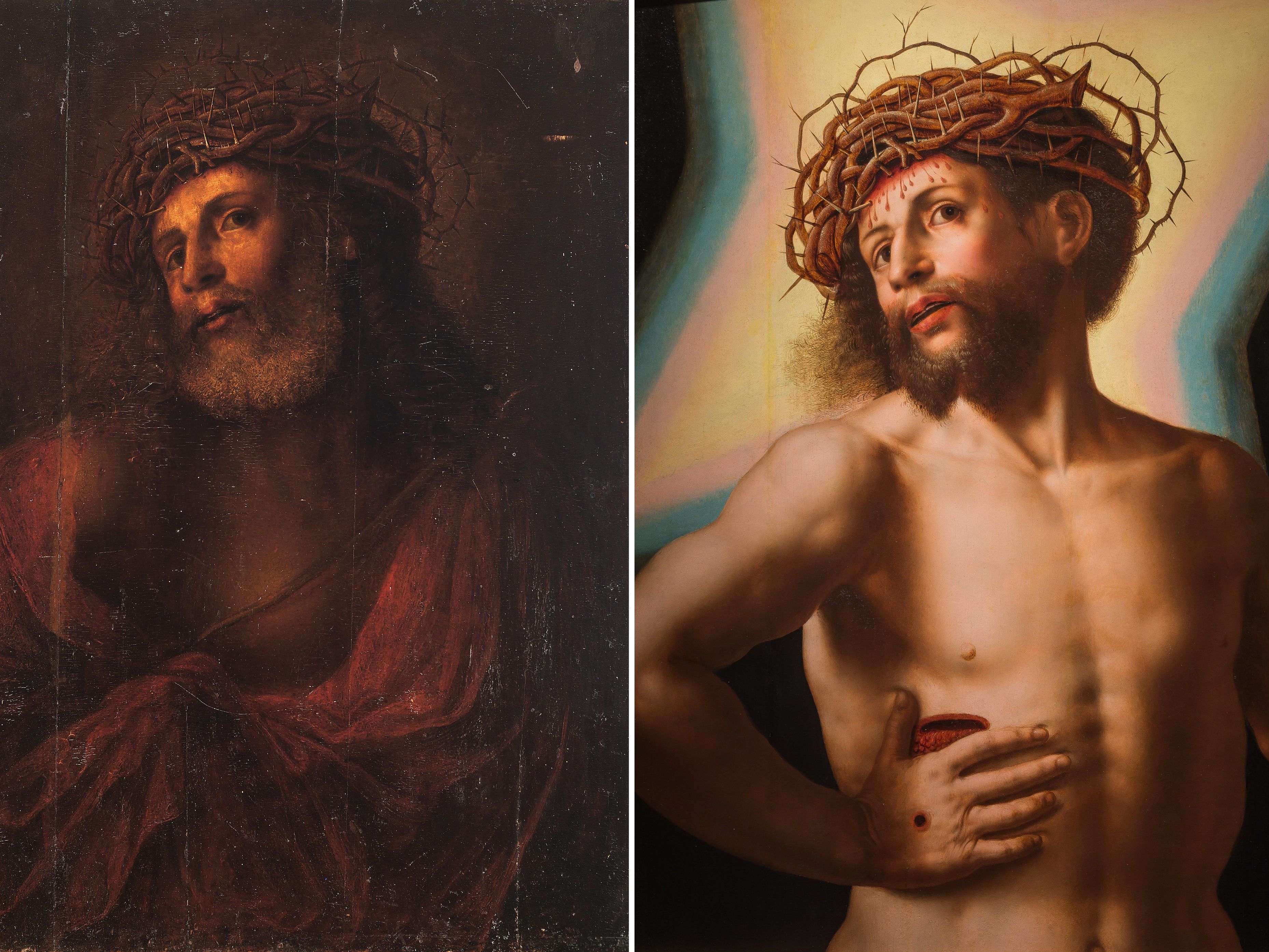 Ein Christus-Gemälde von Jan Sanders van Hemessen wurde wiederentdeckt.