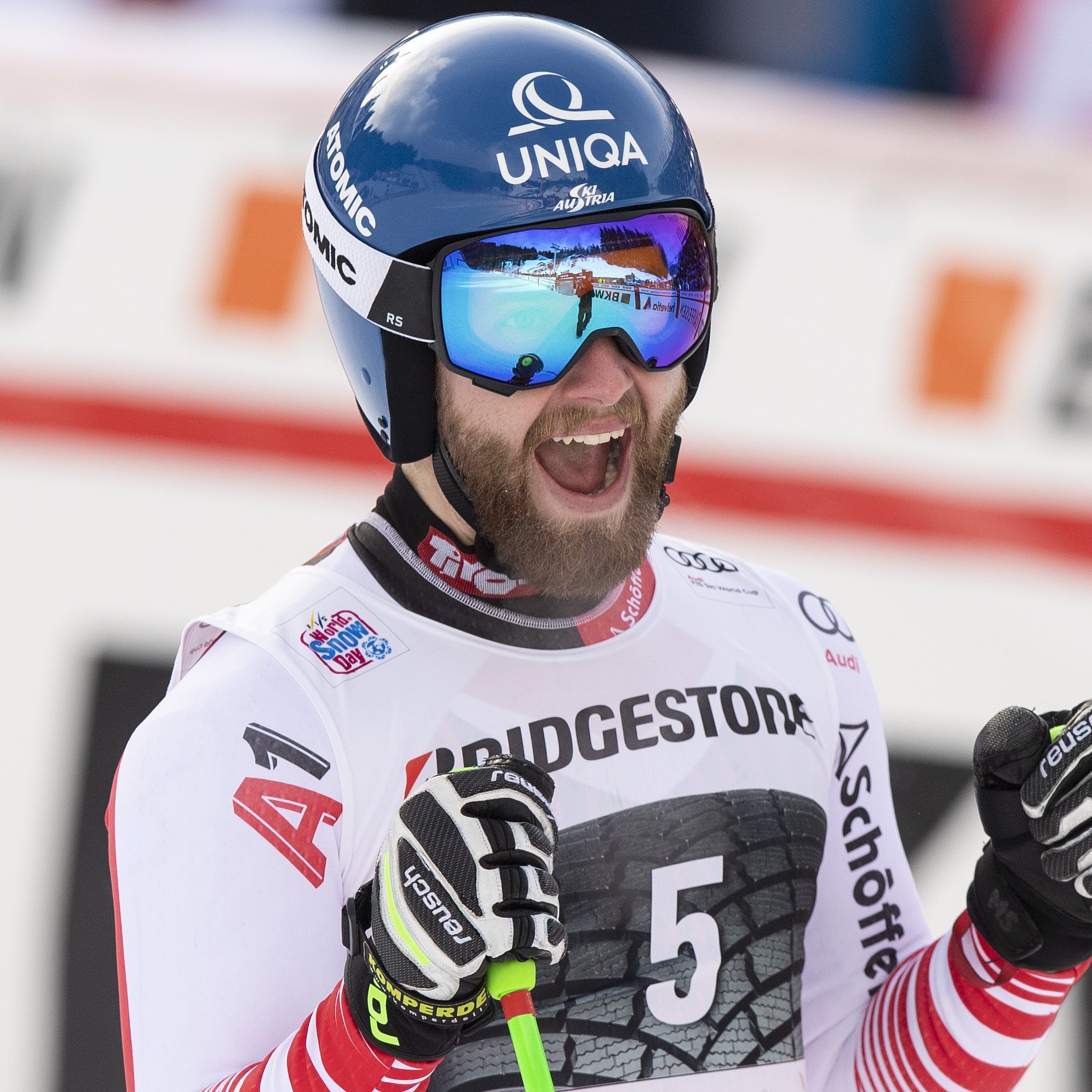 Marco Schwarz gewinnt Kombination in Wengen.