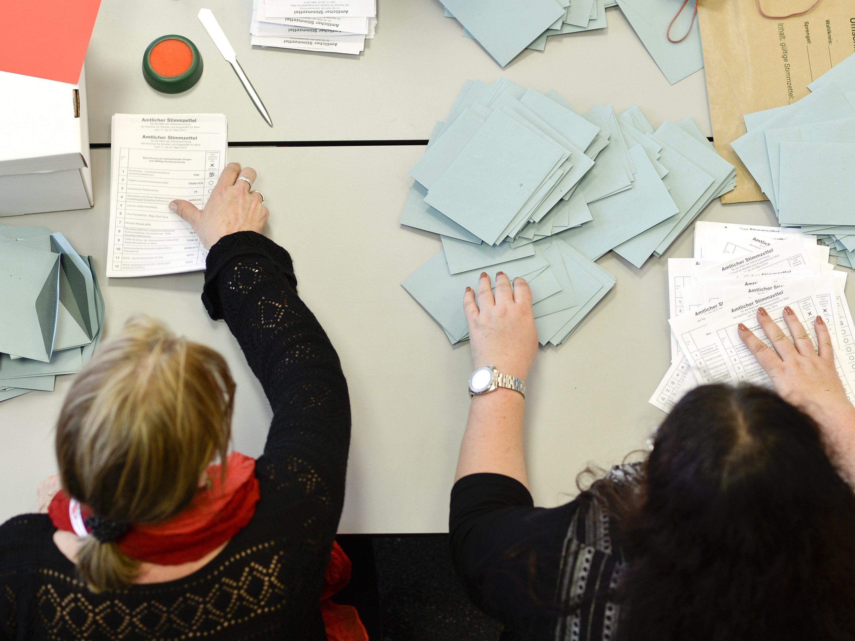 13 Listen treten bei der AK-Wahl in Wien an.