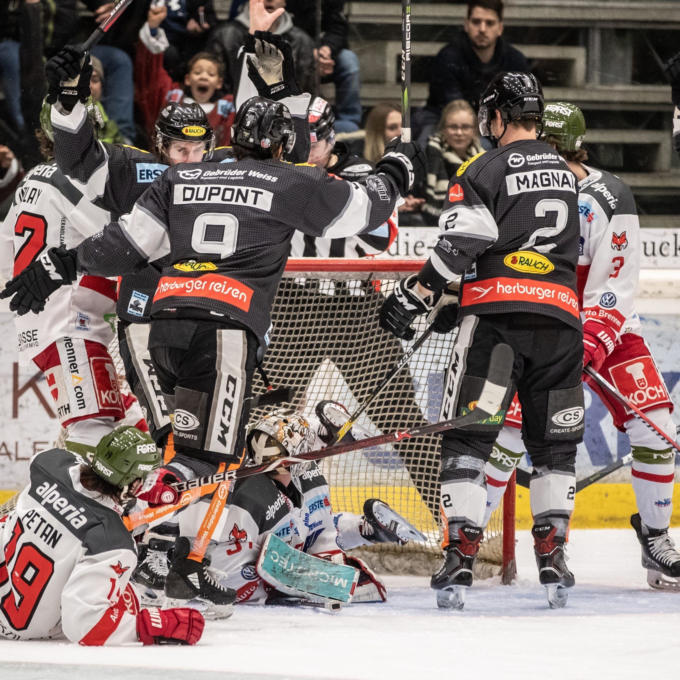 Die Bulldogs können zuhause gegen Bozen ihren Erfolgslauf fortsetzen.