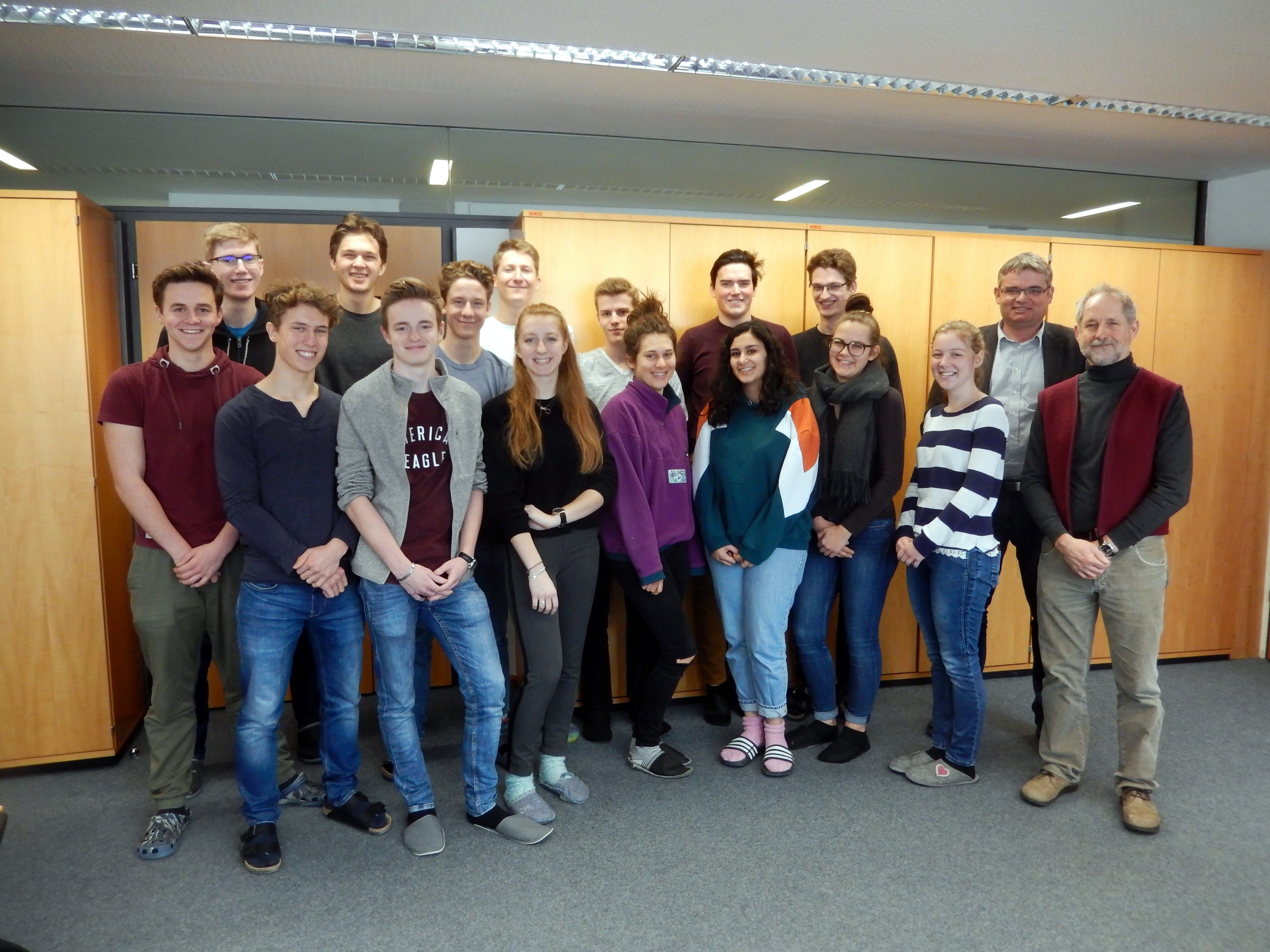 Die zertifizierten SchülerInnen