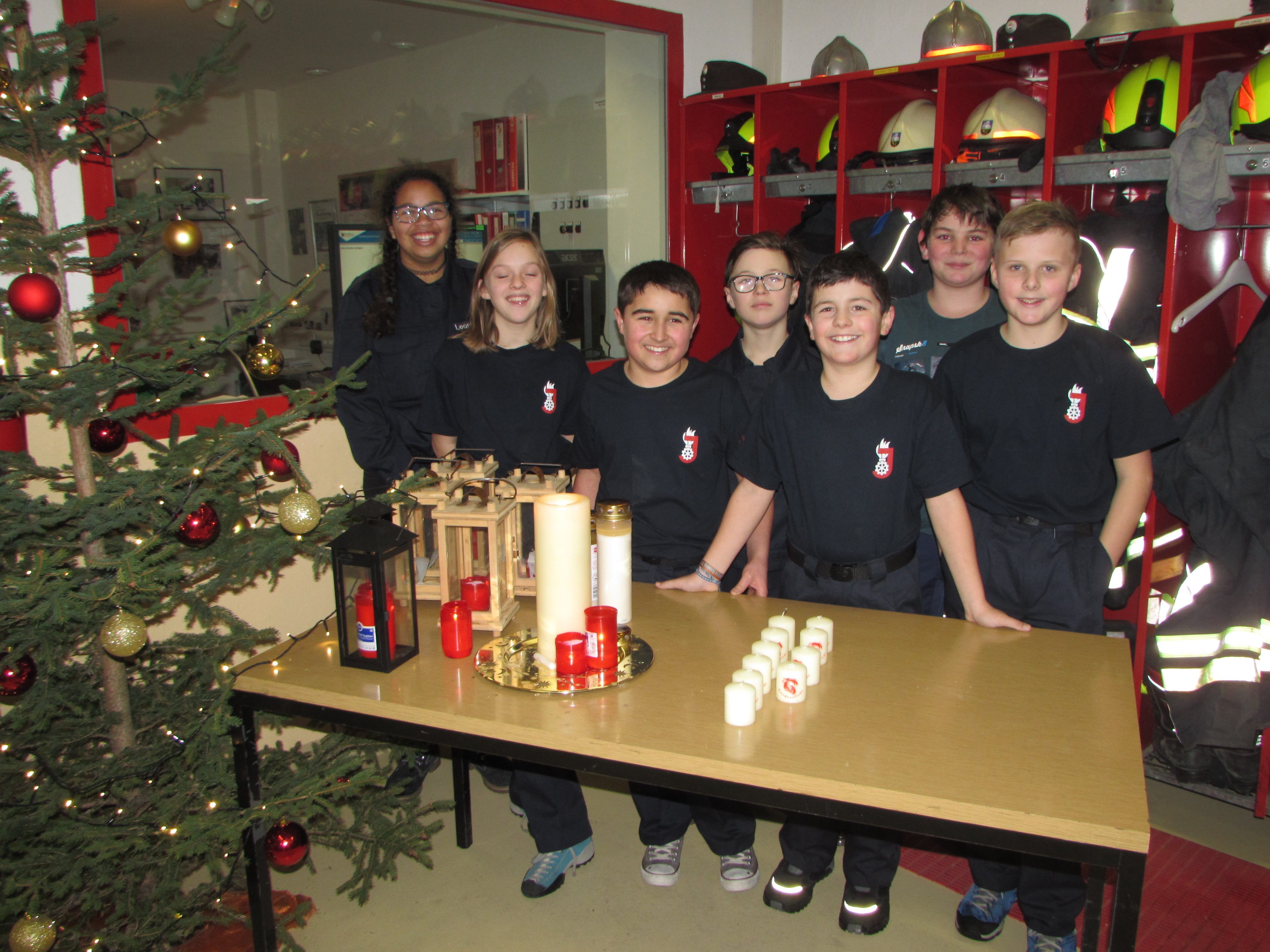 Die neu gegründetet Jungfeuerwehr