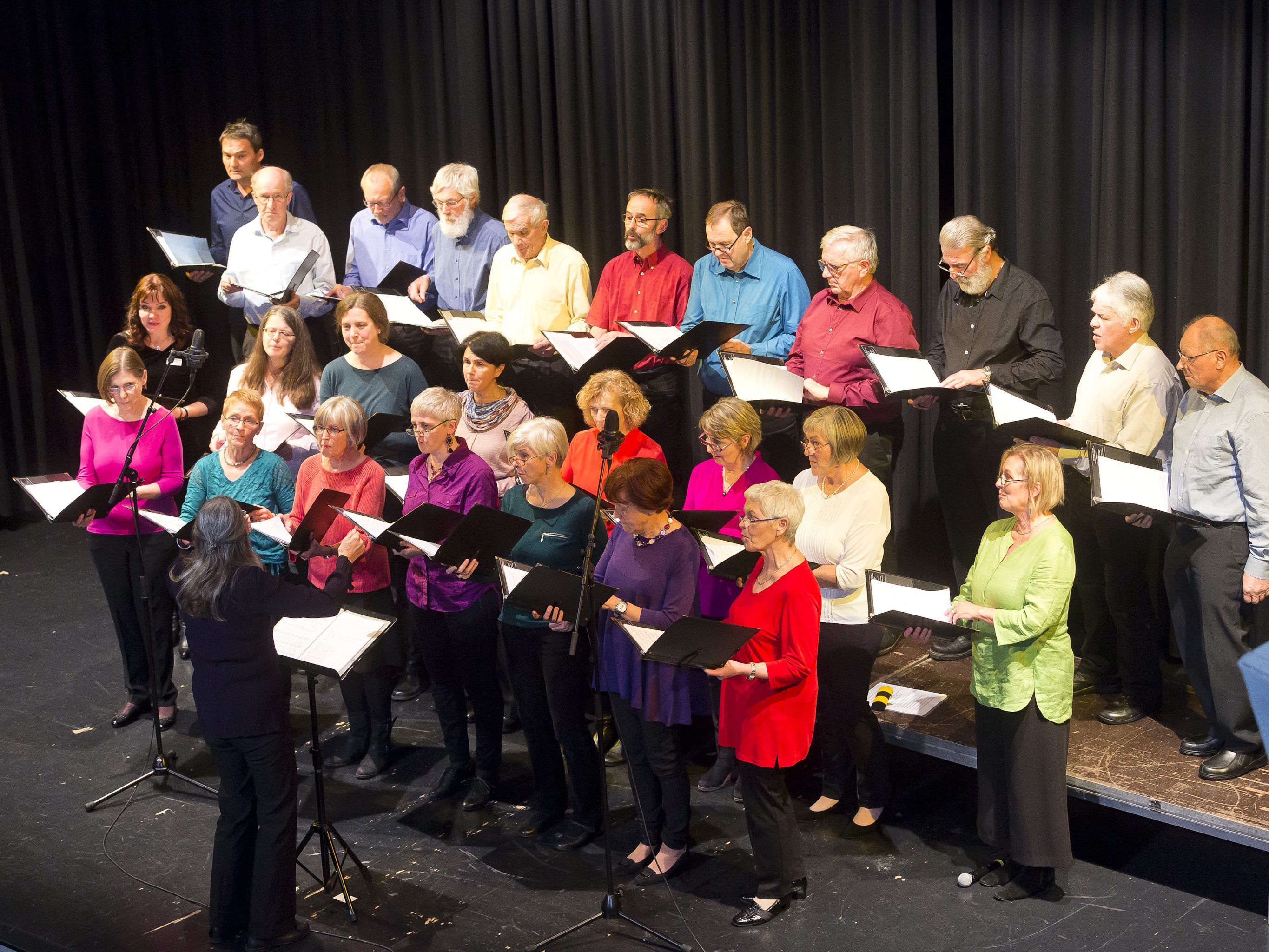 Kantorei Rankweil beim Neujahrsempfang der Gemeinde