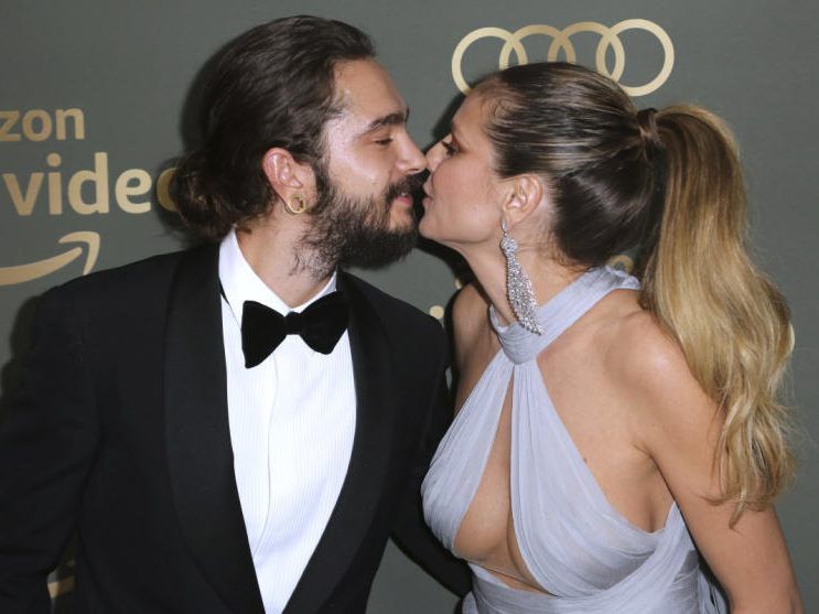 Tom Kaulitz und Heidi Klum. Tom Kaulitz und Heidi Klum.