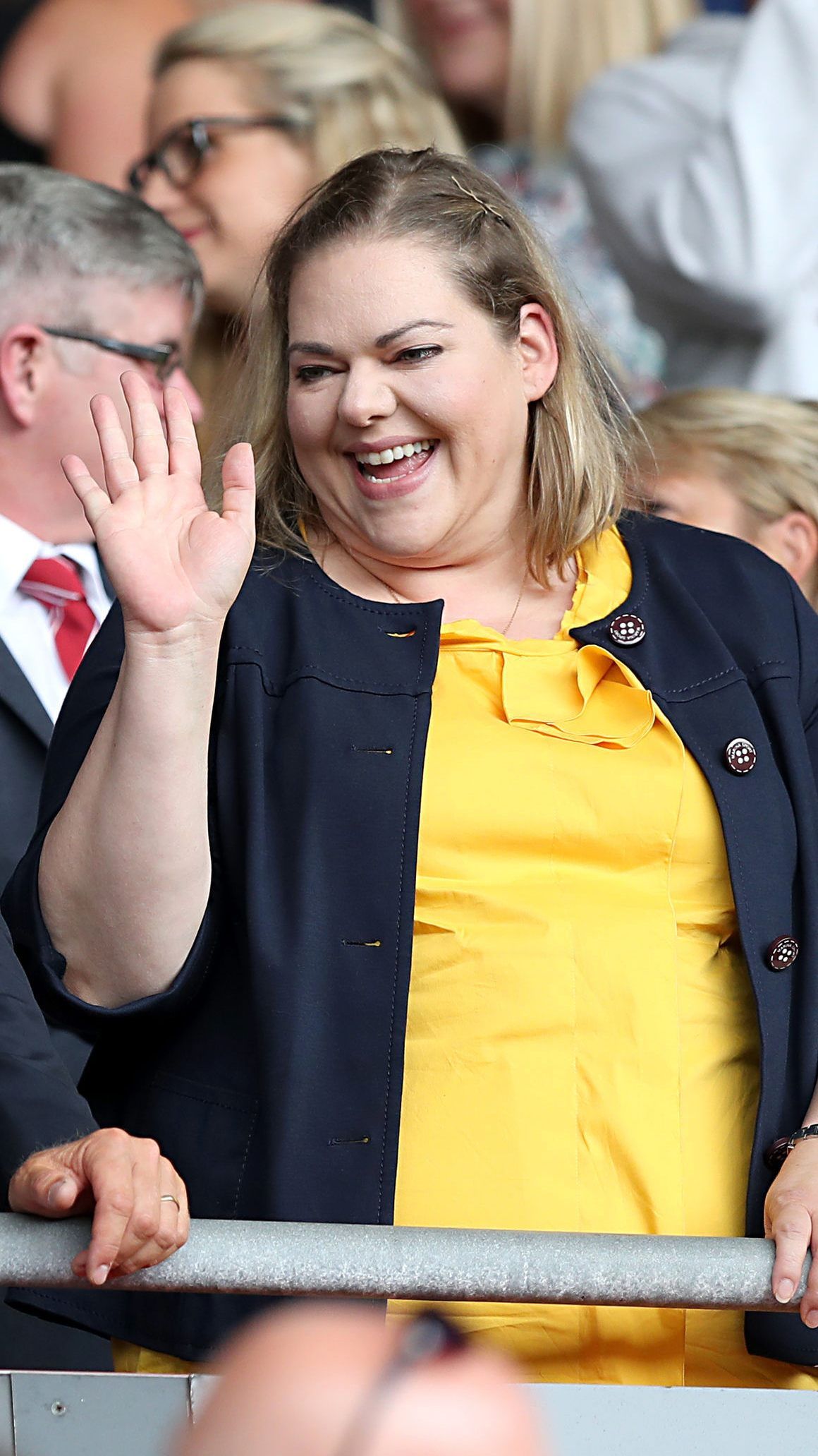 Ralph Krueger an der Seite von Katharina Liebherr im Jahr 2016.