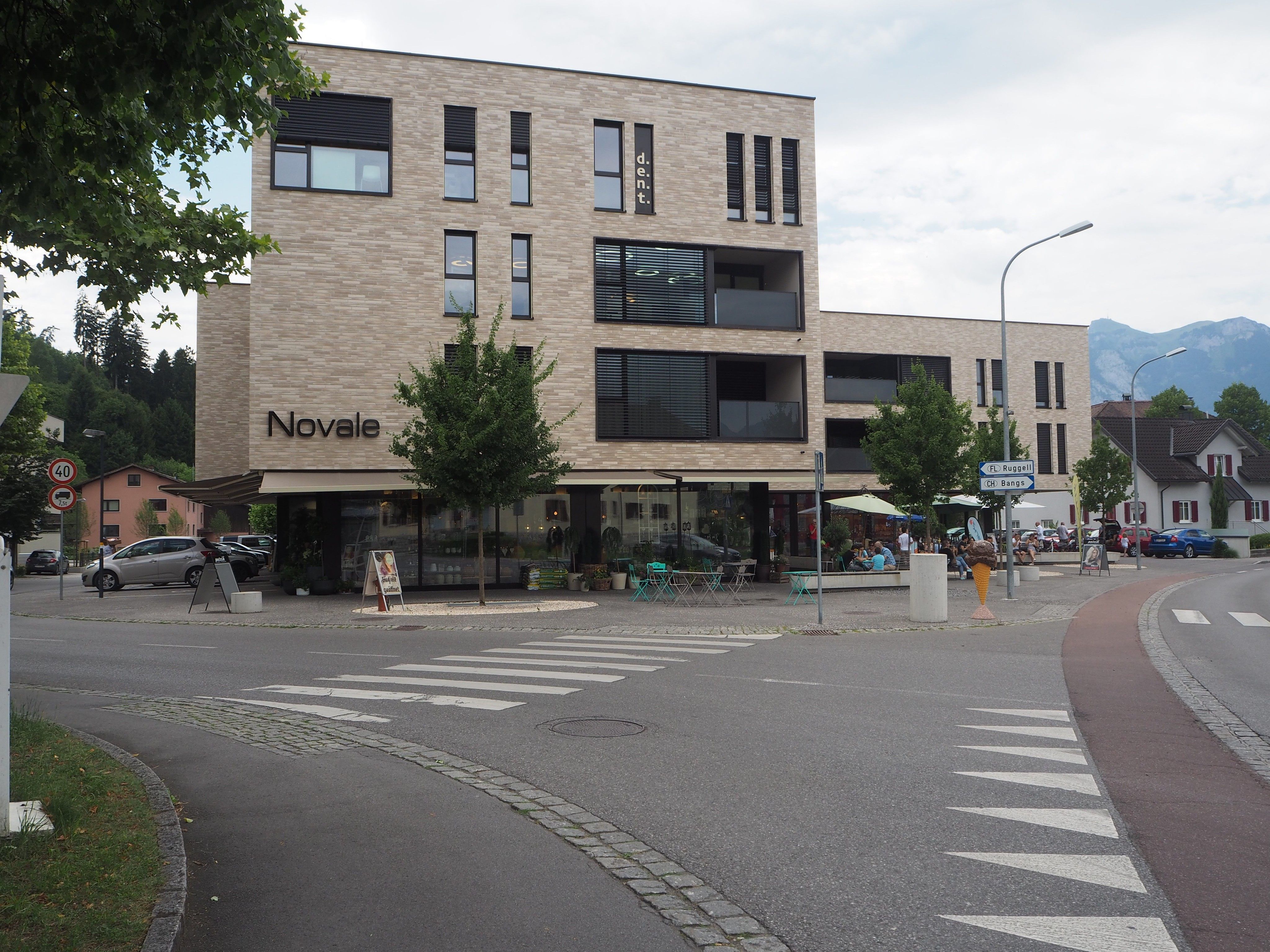 Im Zentrum Novale soll in Zukunft die Apotheke für den Ortsteil Nofels untergebracht werden.