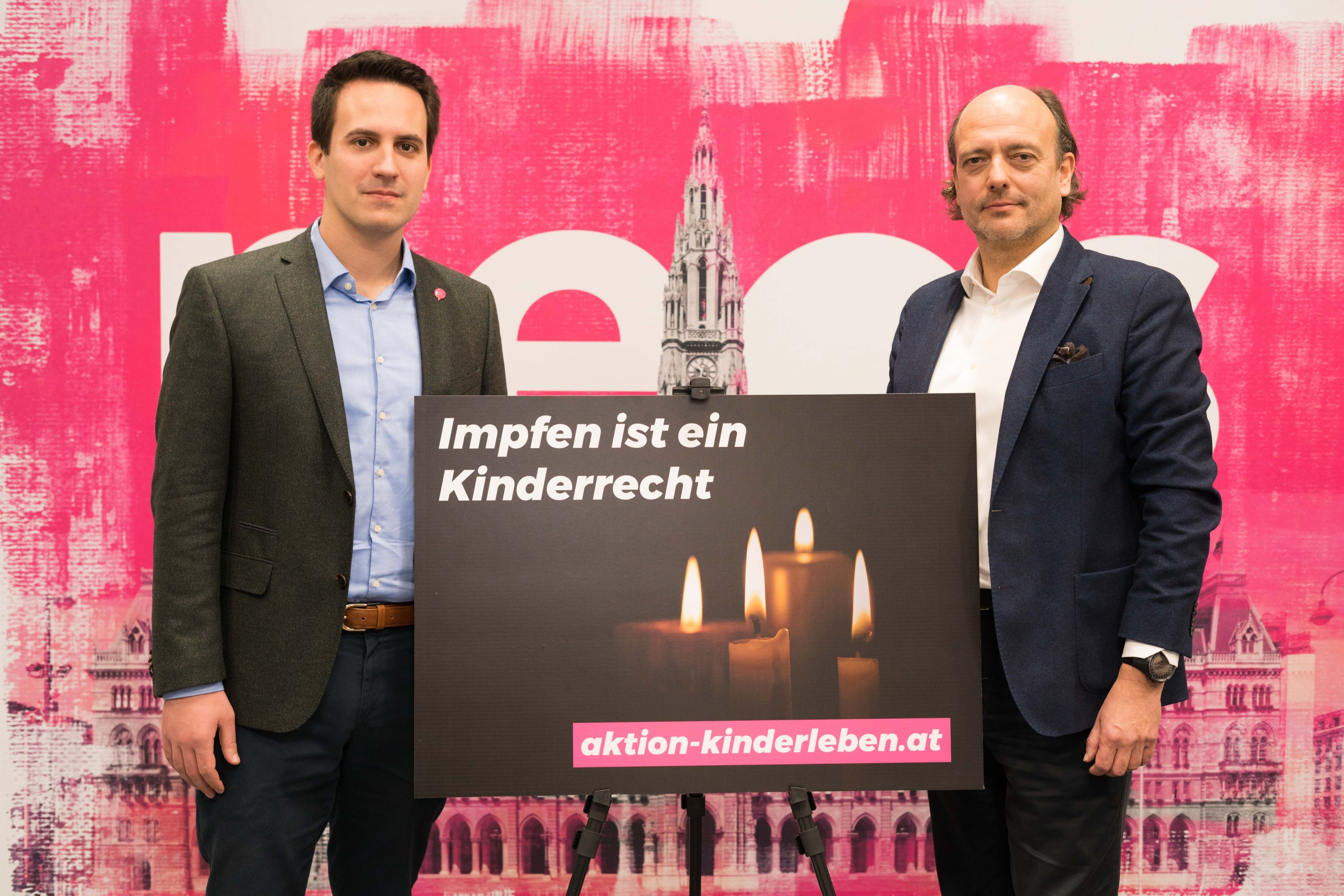 Die NEOS fordern Strafen für Impfgegner. Die NEOS fordern Strafen für Impfgegner.