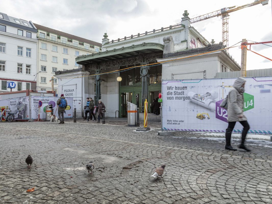 Die Station Pilgramgasse wird bis 31. Jänner 2020 gesperrt. Die Station Pilgramgasse wird bis 31. Jänner 2020 gesperrt.