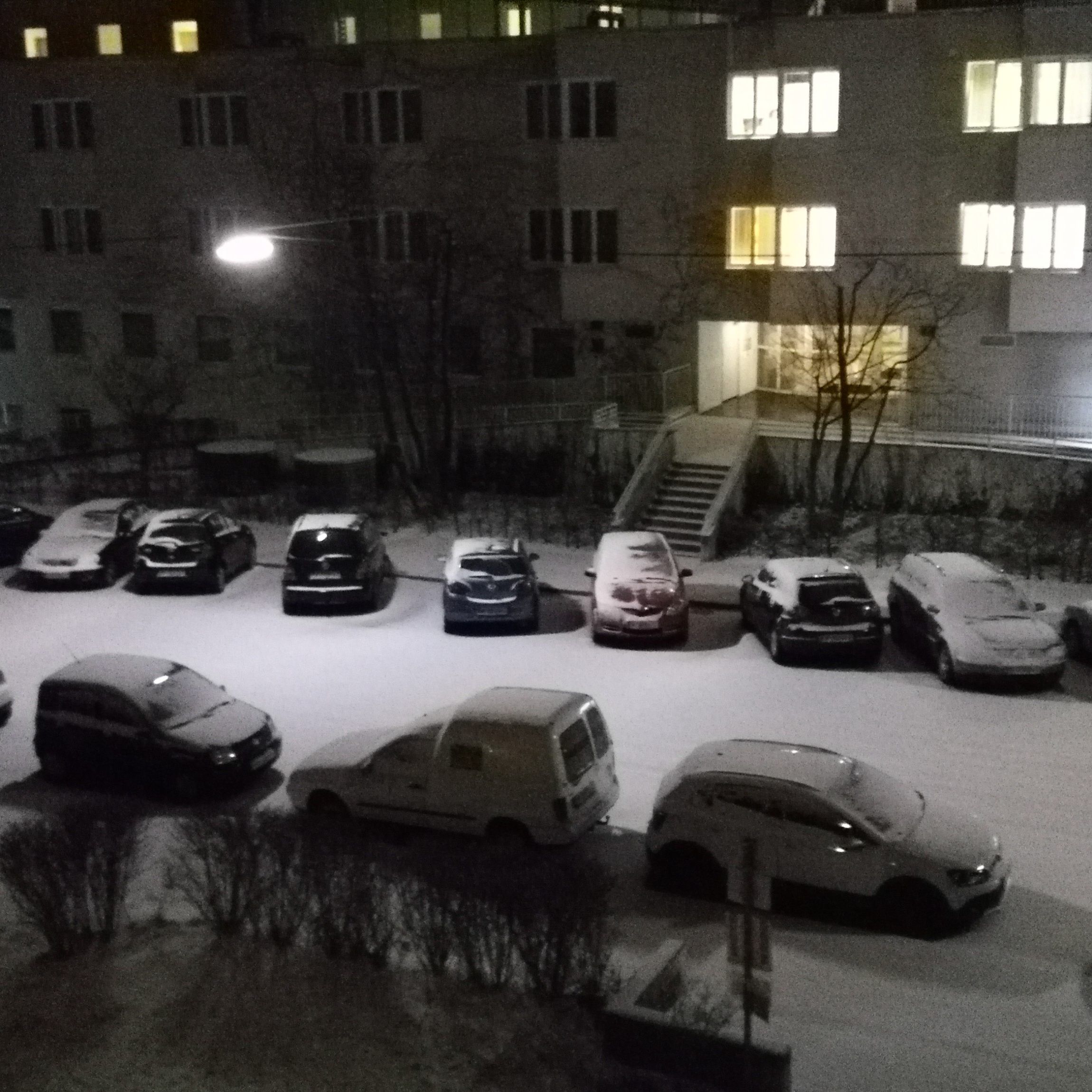 Schnee in Wien Döbling