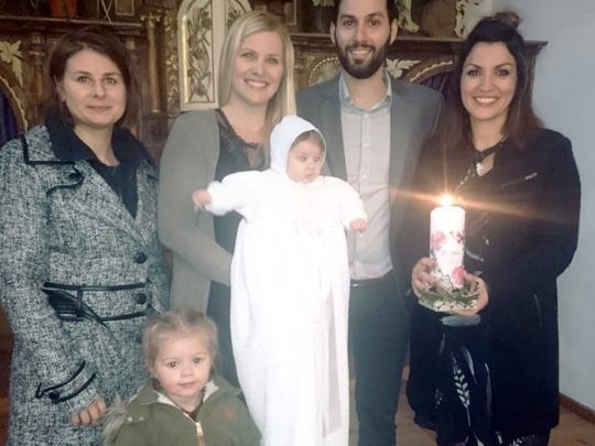 Taufe von Sonnenschein Klara Maria