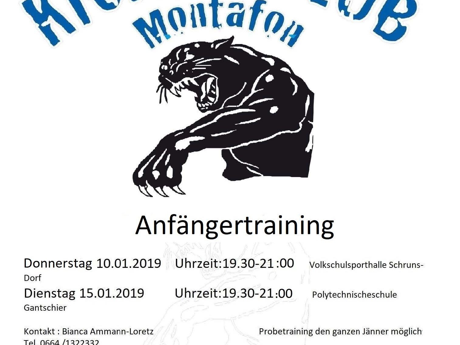 Anfängertraining