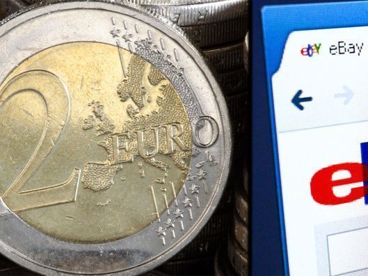 2 Euro Münze wird auf Ebay versteigert 2 Euro Münze wird auf Ebay versteigert