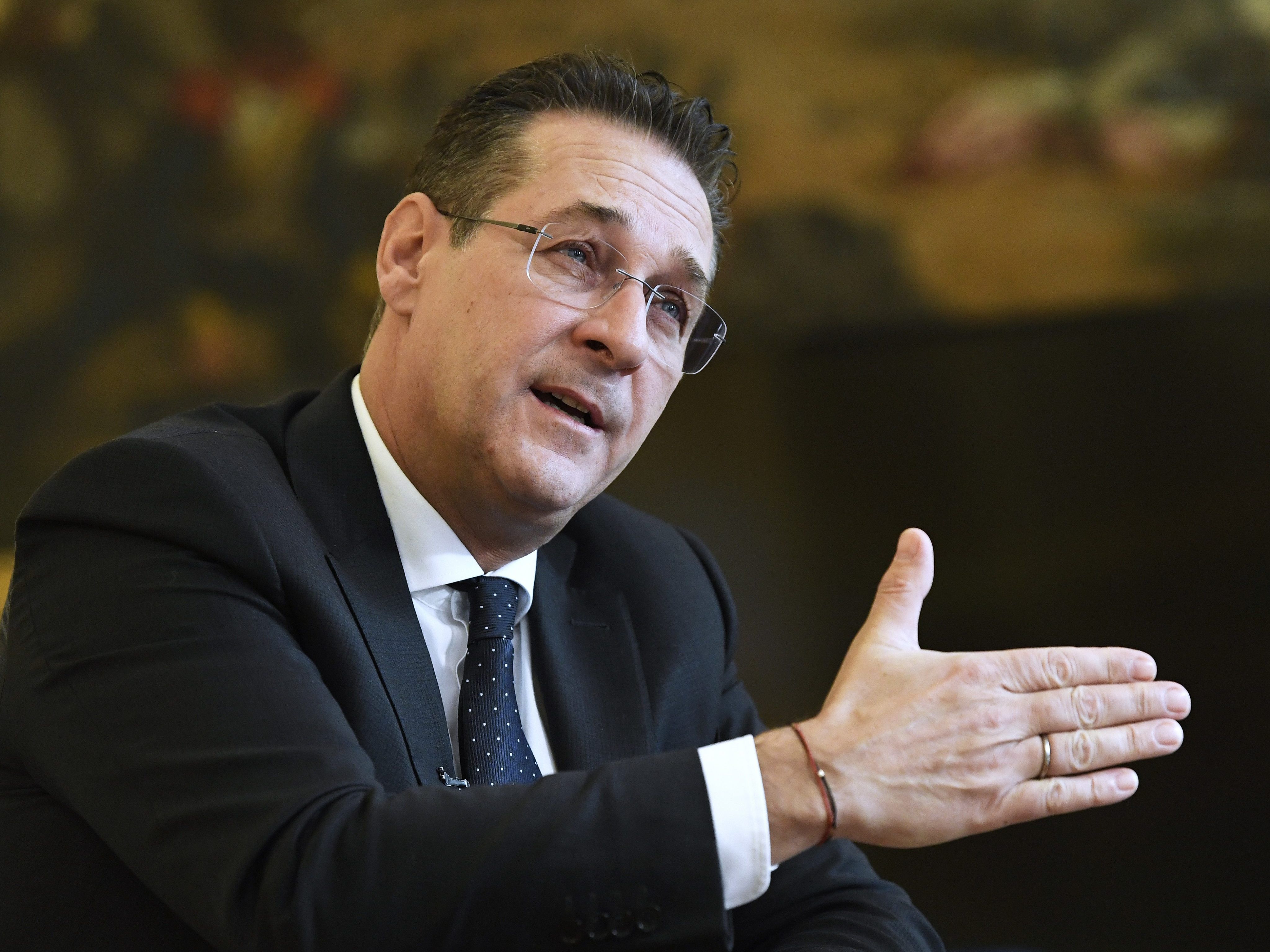 Vizekanzler Strache verteidigt die Pläne. Vizekanzler Strache verteidigt die Pläne.