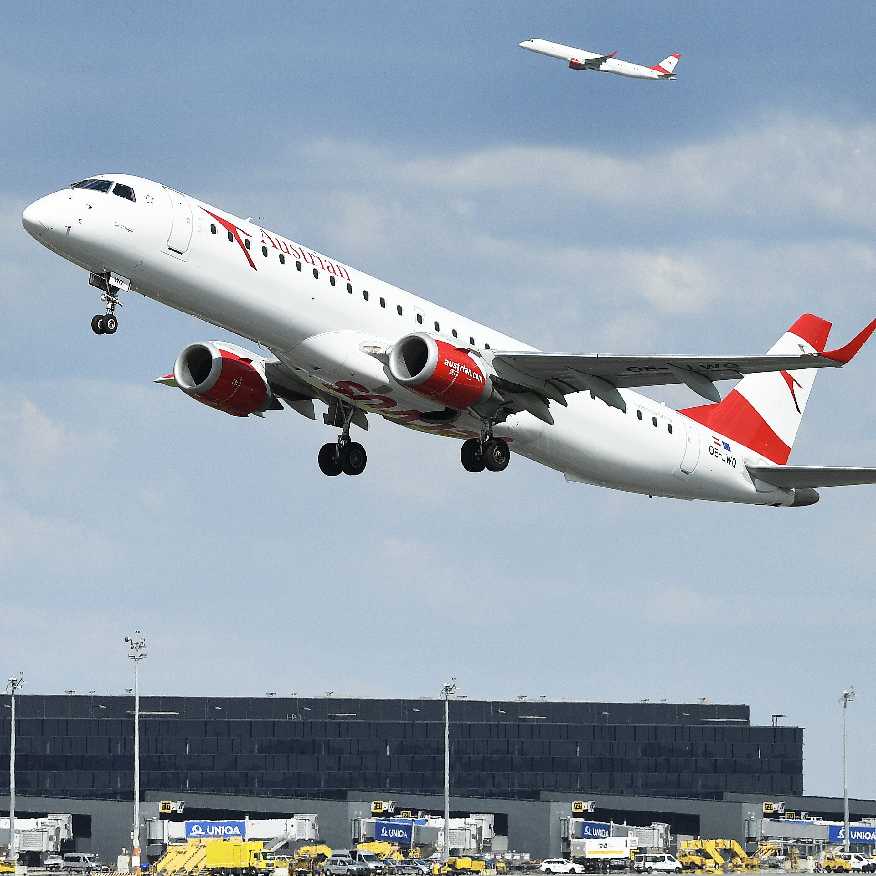 Um Spitzenfrequenzen abzudecken, werden Maschinen von anderen Fluggesellschaften gemietet.