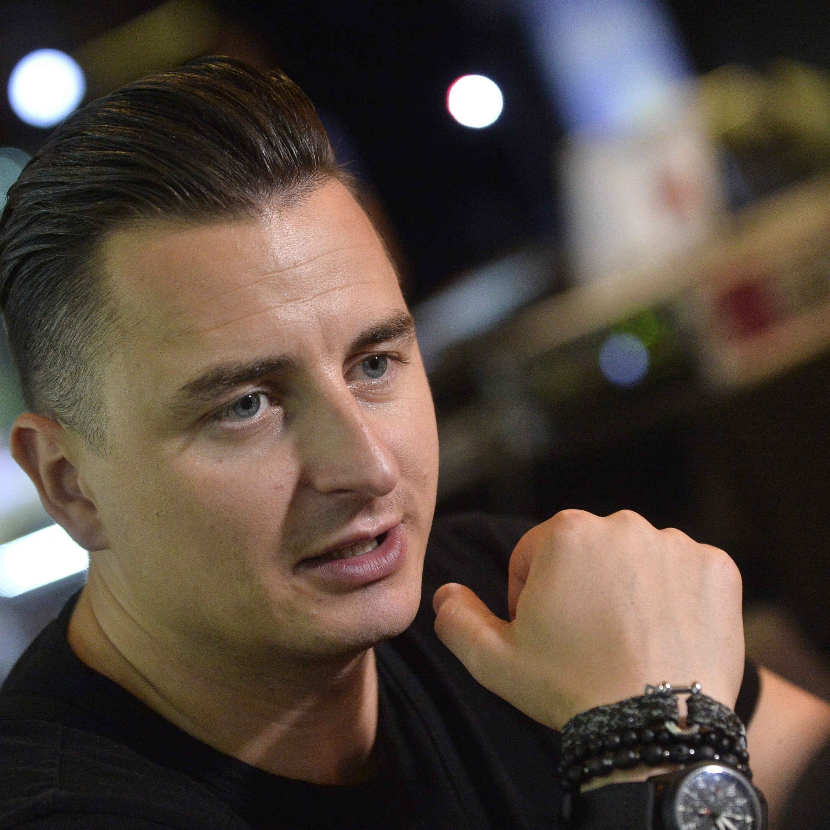 Andreas Gabalier zeigte das Rap-Duo an.