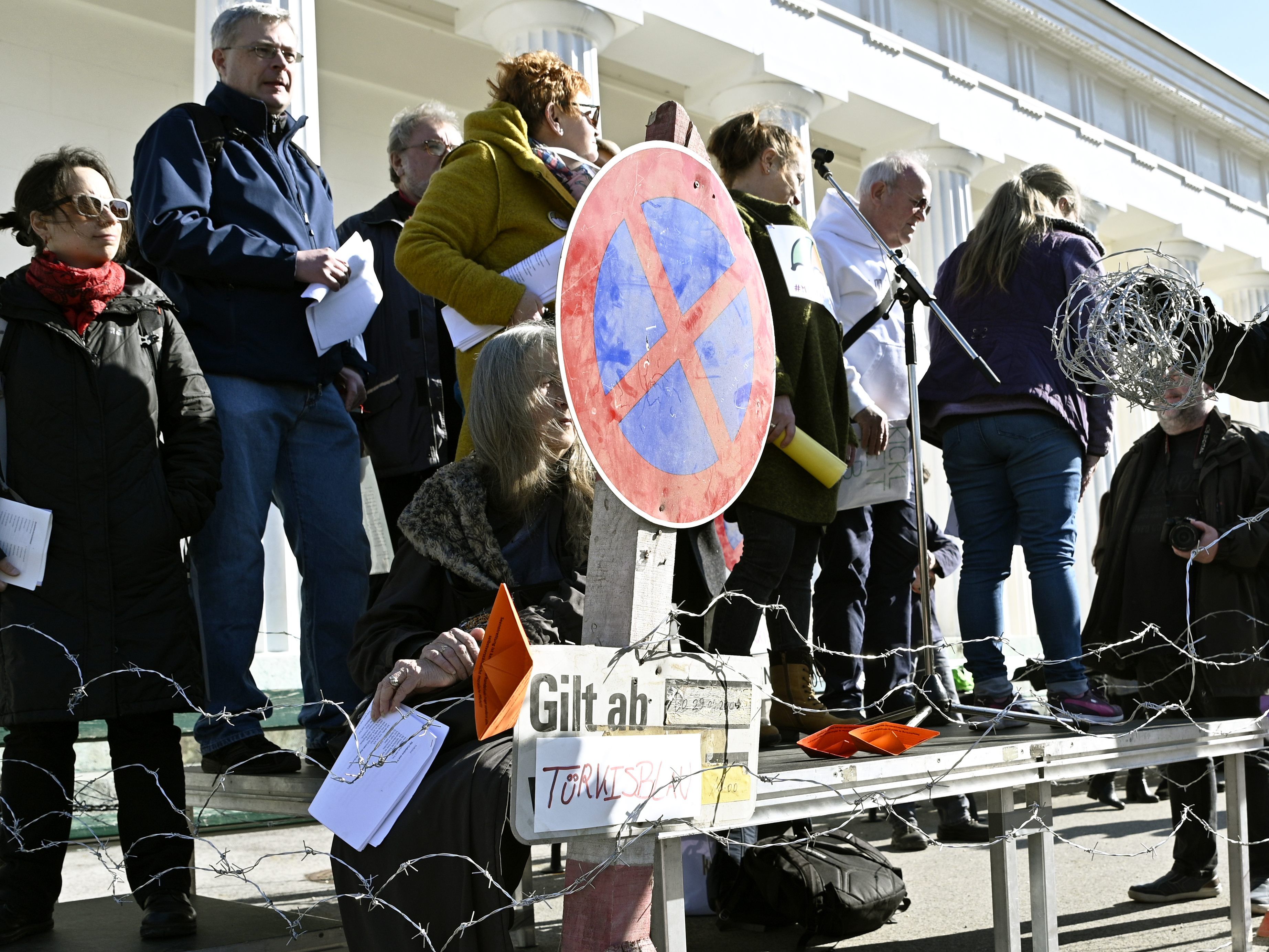 Am Mittwoch wurde gegen die geplante Sicherungshaft protestiert. Am Mittwoch wurde gegen die geplante Sicherungshaft protestiert.