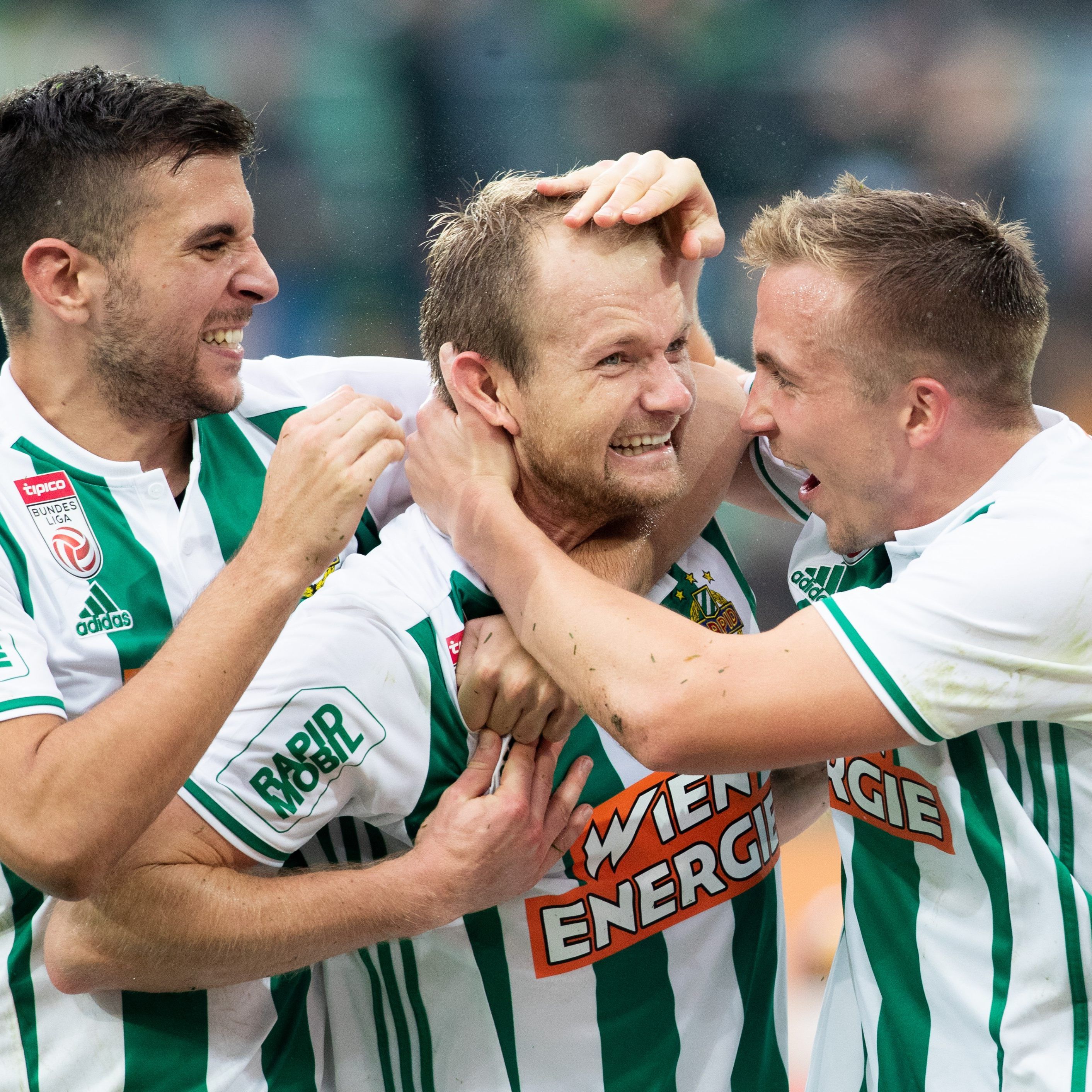 Rapid Wien hat gegen Inter Mailand große Ziele.