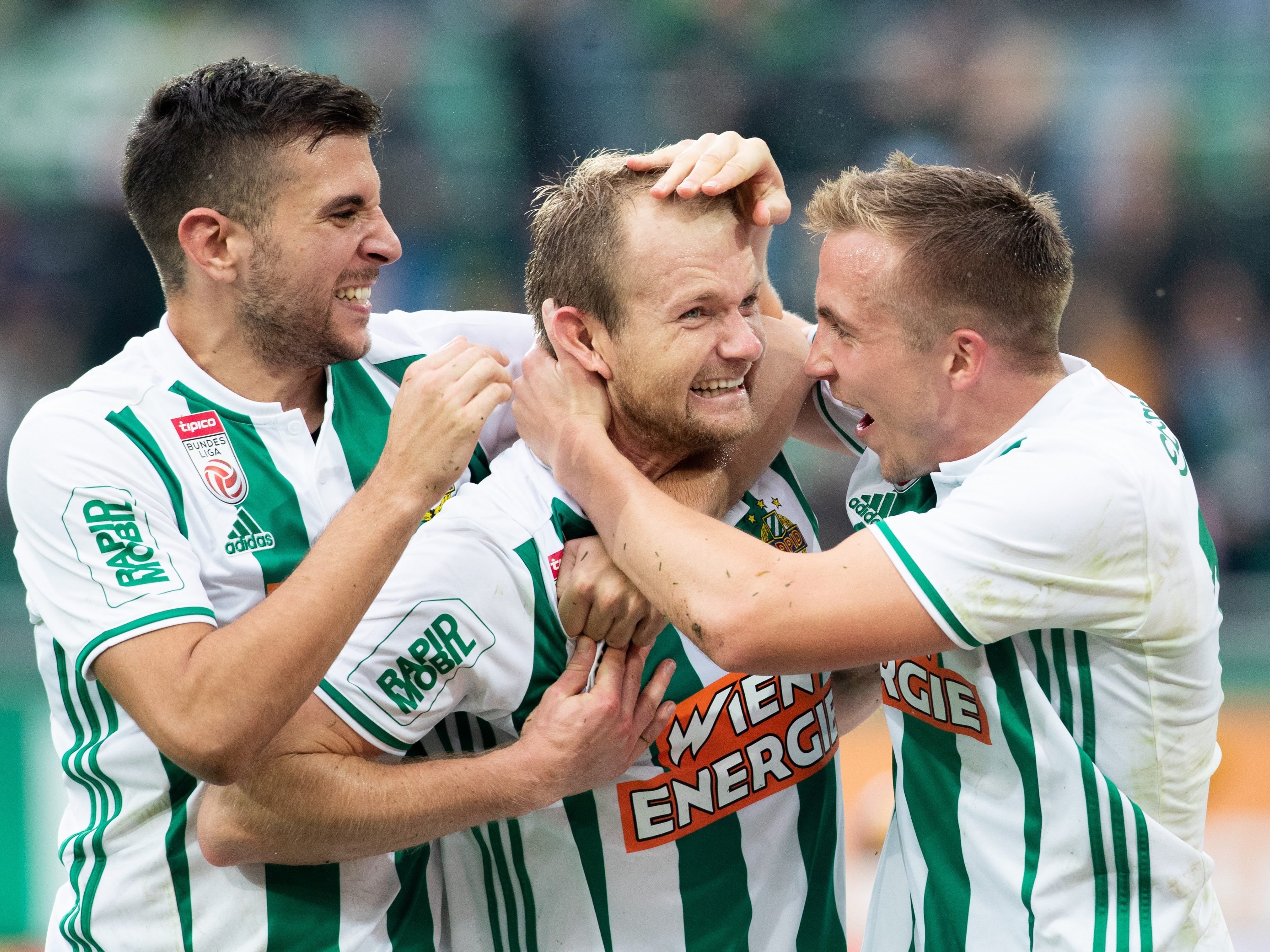 Rapid Wien hat gegen Inter Mailand große Ziele.