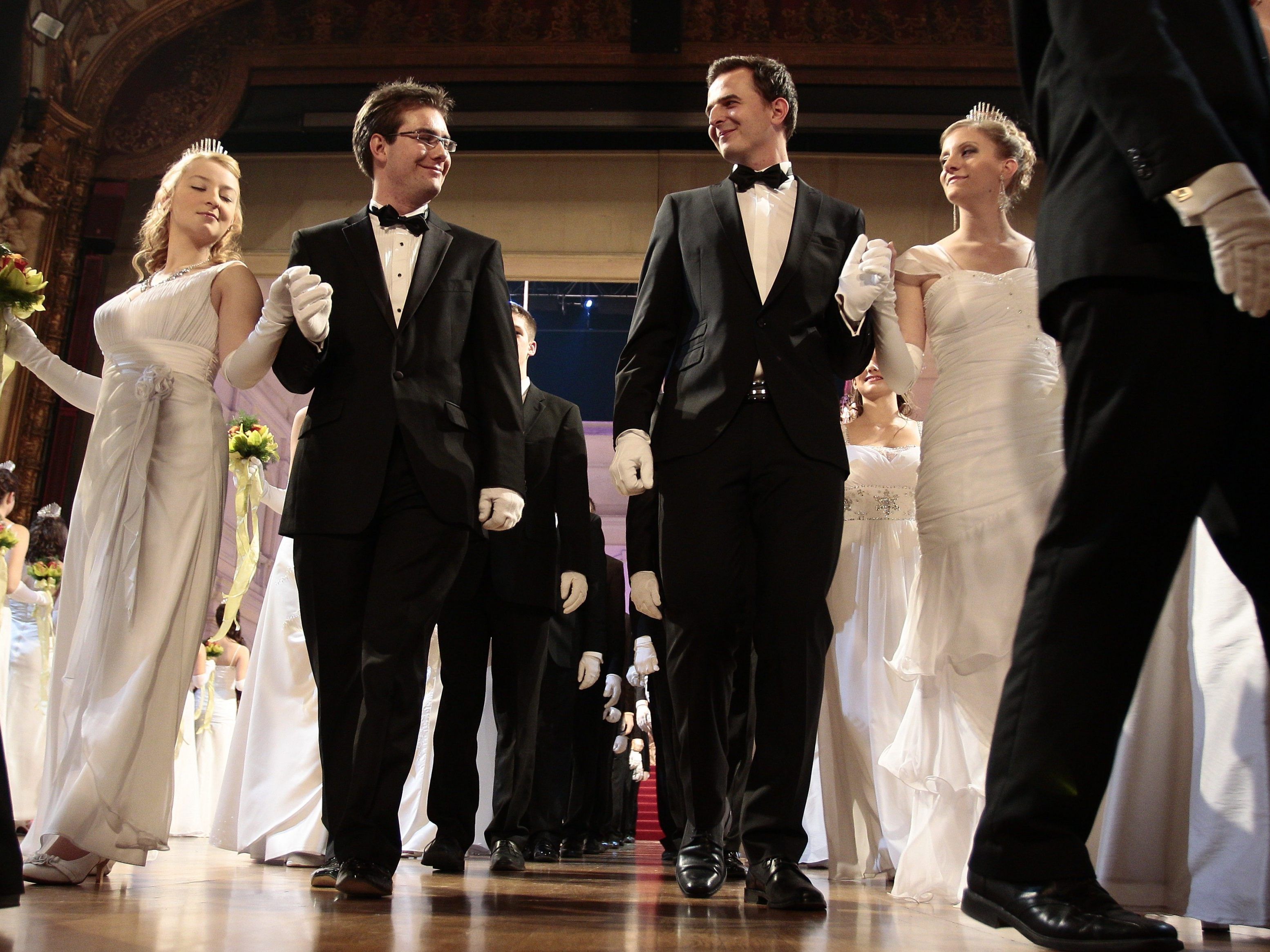 Am Freitag fand der Viennese Opera Ball in New York statt. Am Freitag fand der Viennese Opera Ball in New York statt.