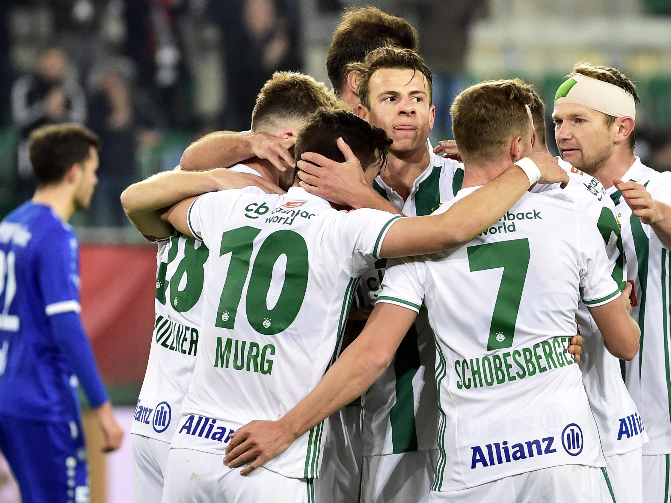 Rapid Wien schafft den Aufstieg ins Cup-Halbfinale.