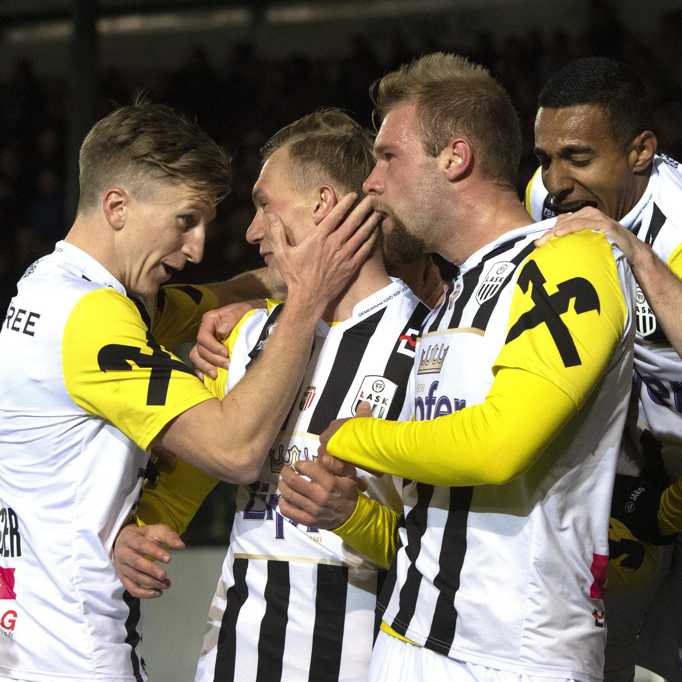 LASK Linz gewinnt mit 2:0.
