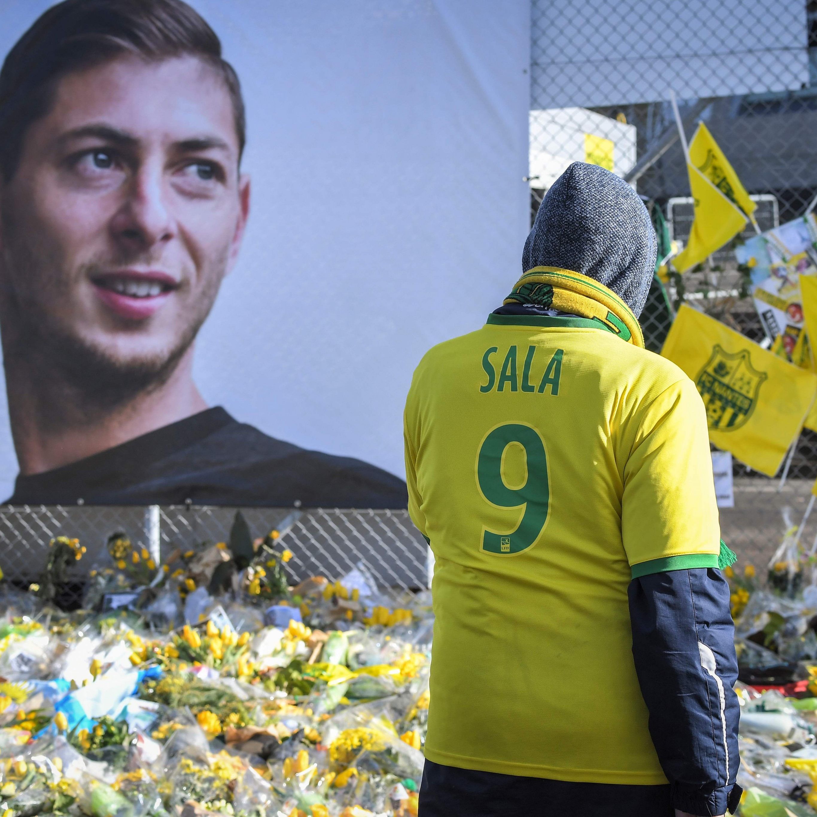 Die Maschine mit Emiliano Sala an Bord war am 21. Januar vom Radar verschwunden.