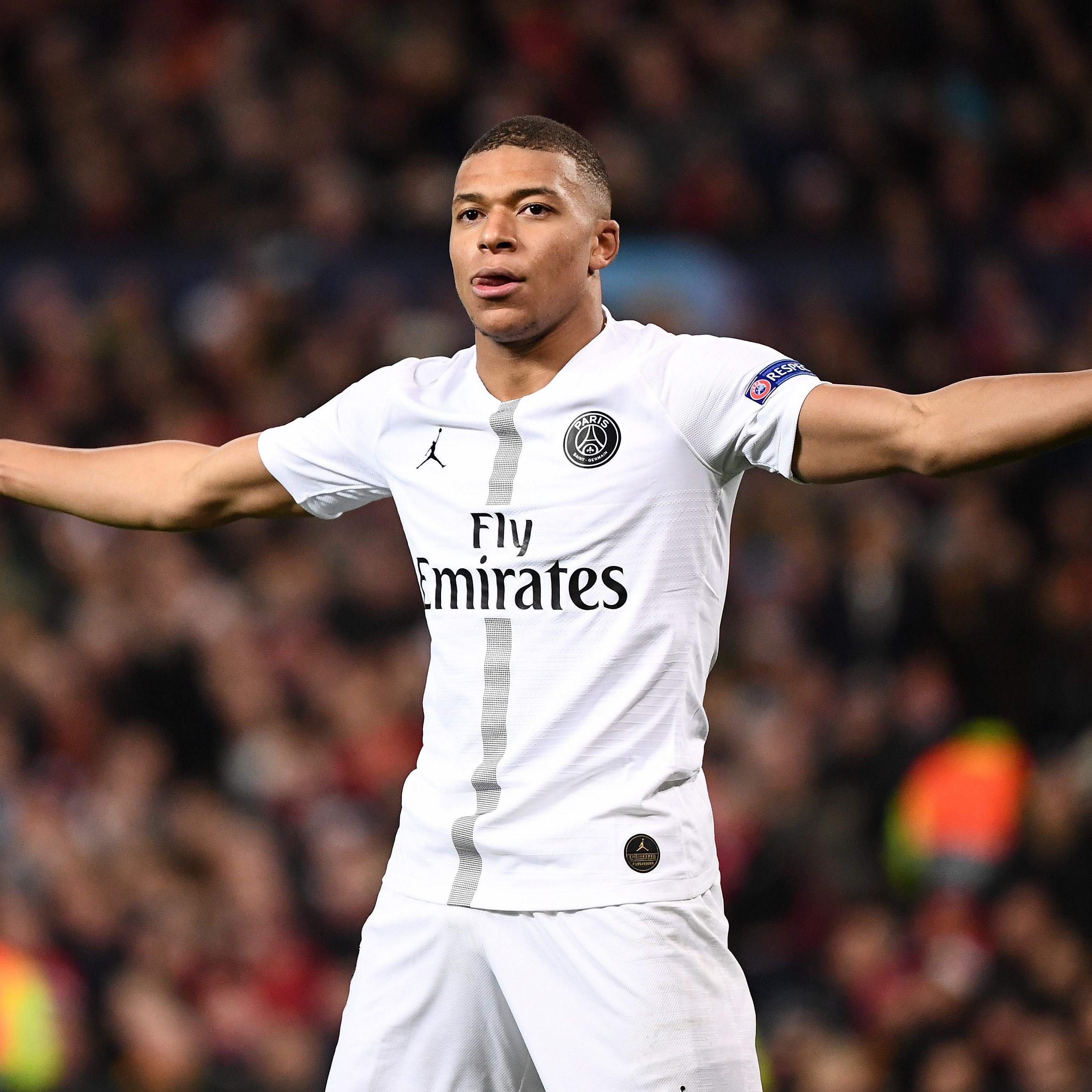 Kylian Mbappé war von der United-Defensive kaum zu halten.