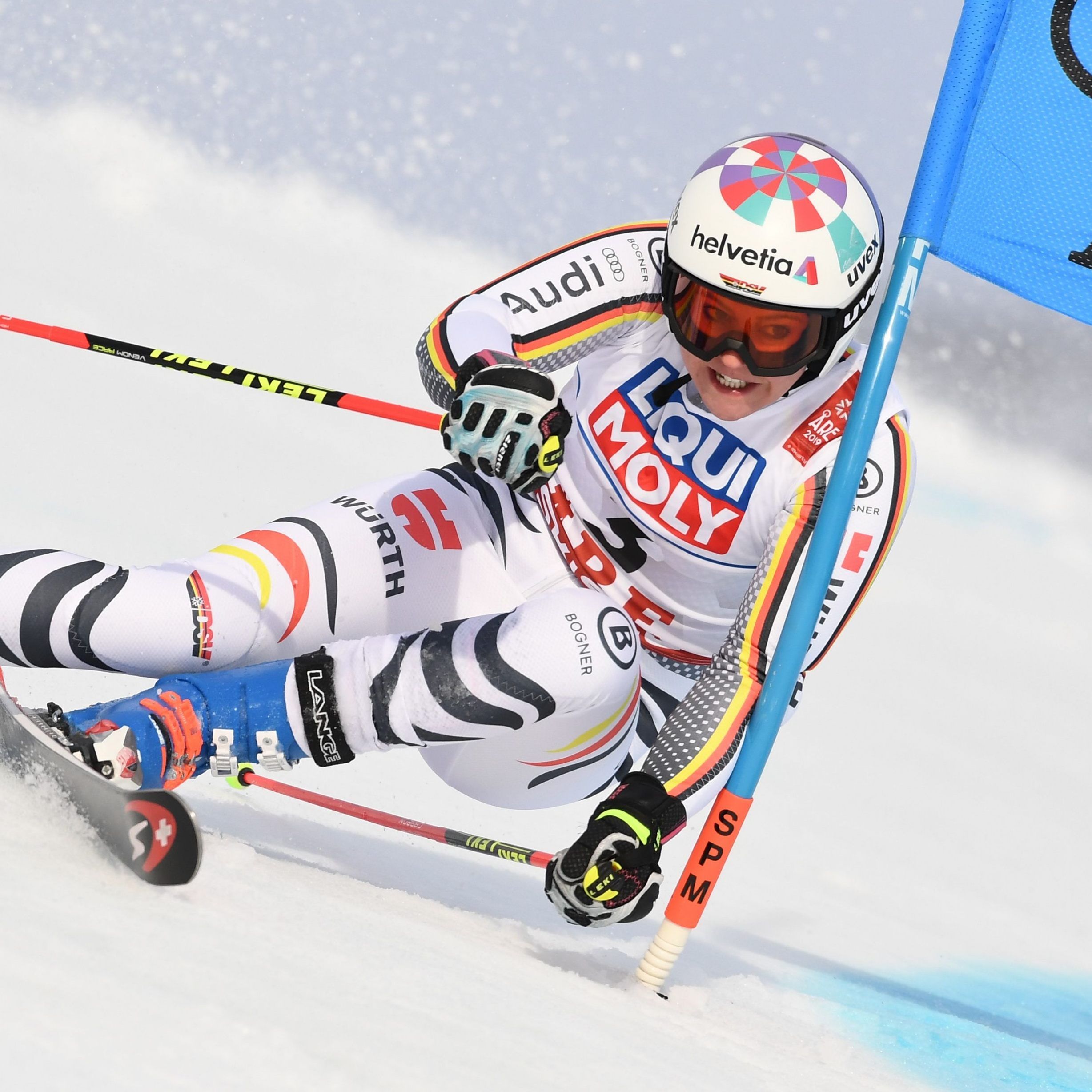 Rebensburg war im ersten Durchgang die Schnellste