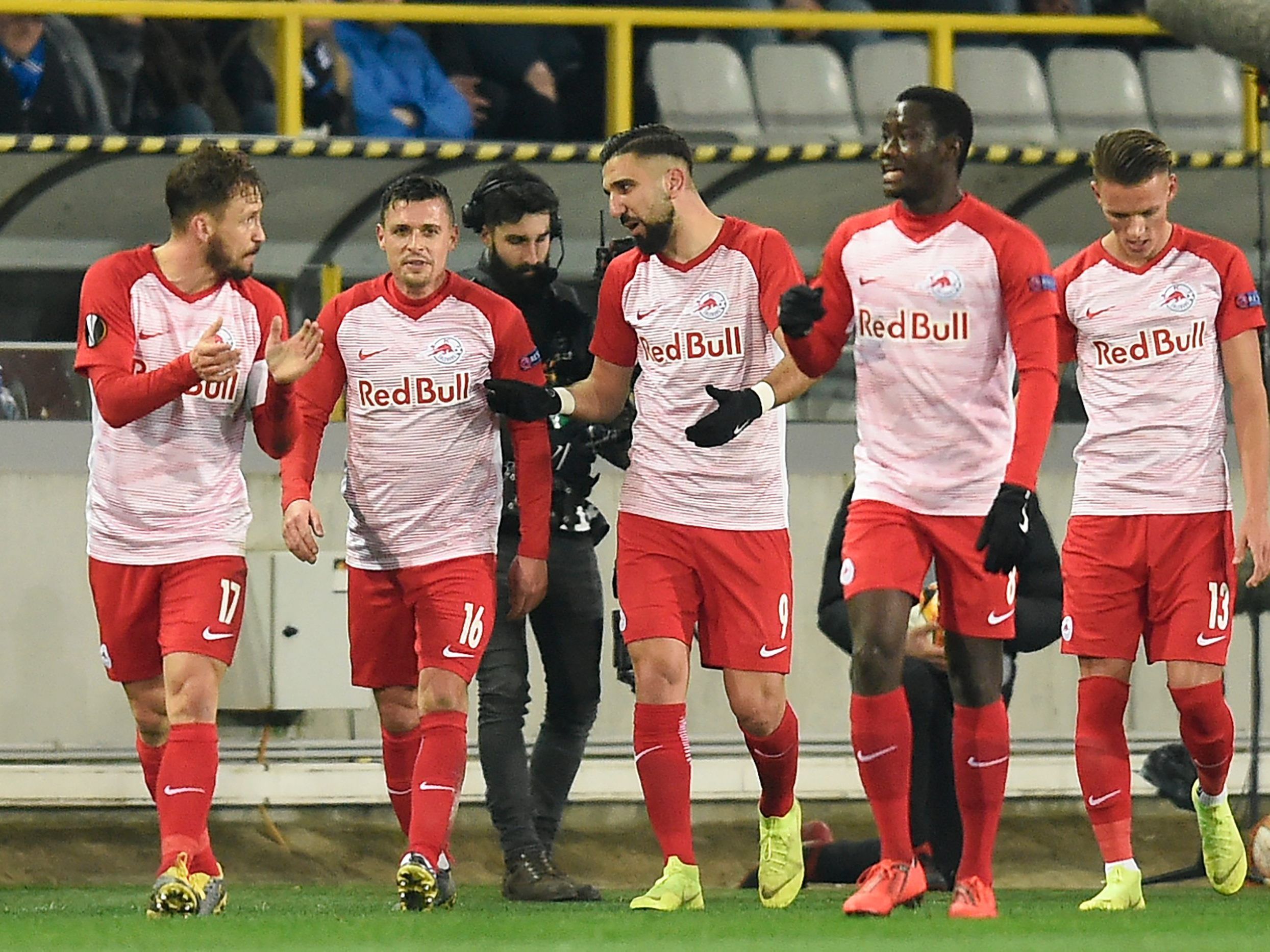 RB Salzburg muss gegen FC Brügge punkten.