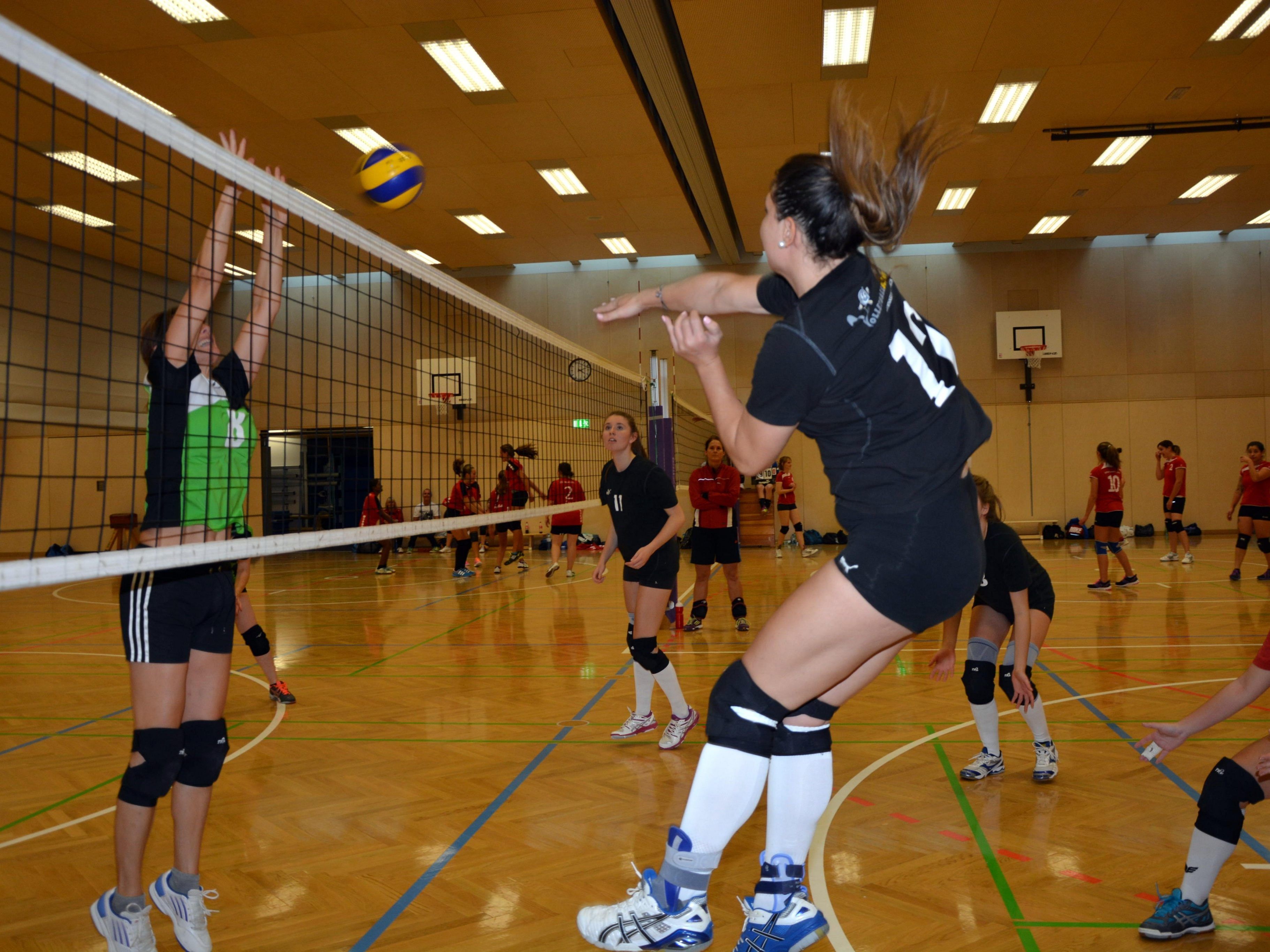 Vanessa spielte mit viel Einsatz Vanessa spielte mit viel Einsatz