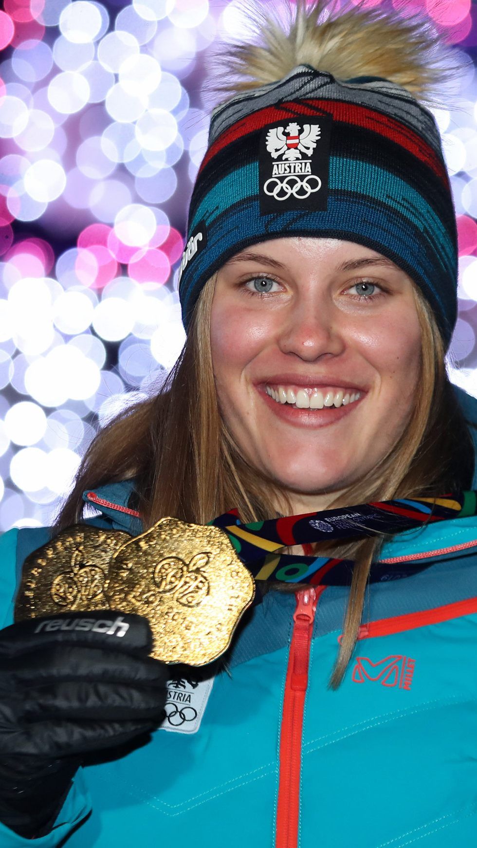 Zweimal Gold holt Magdalena Egger aus Lech in Sarajevo