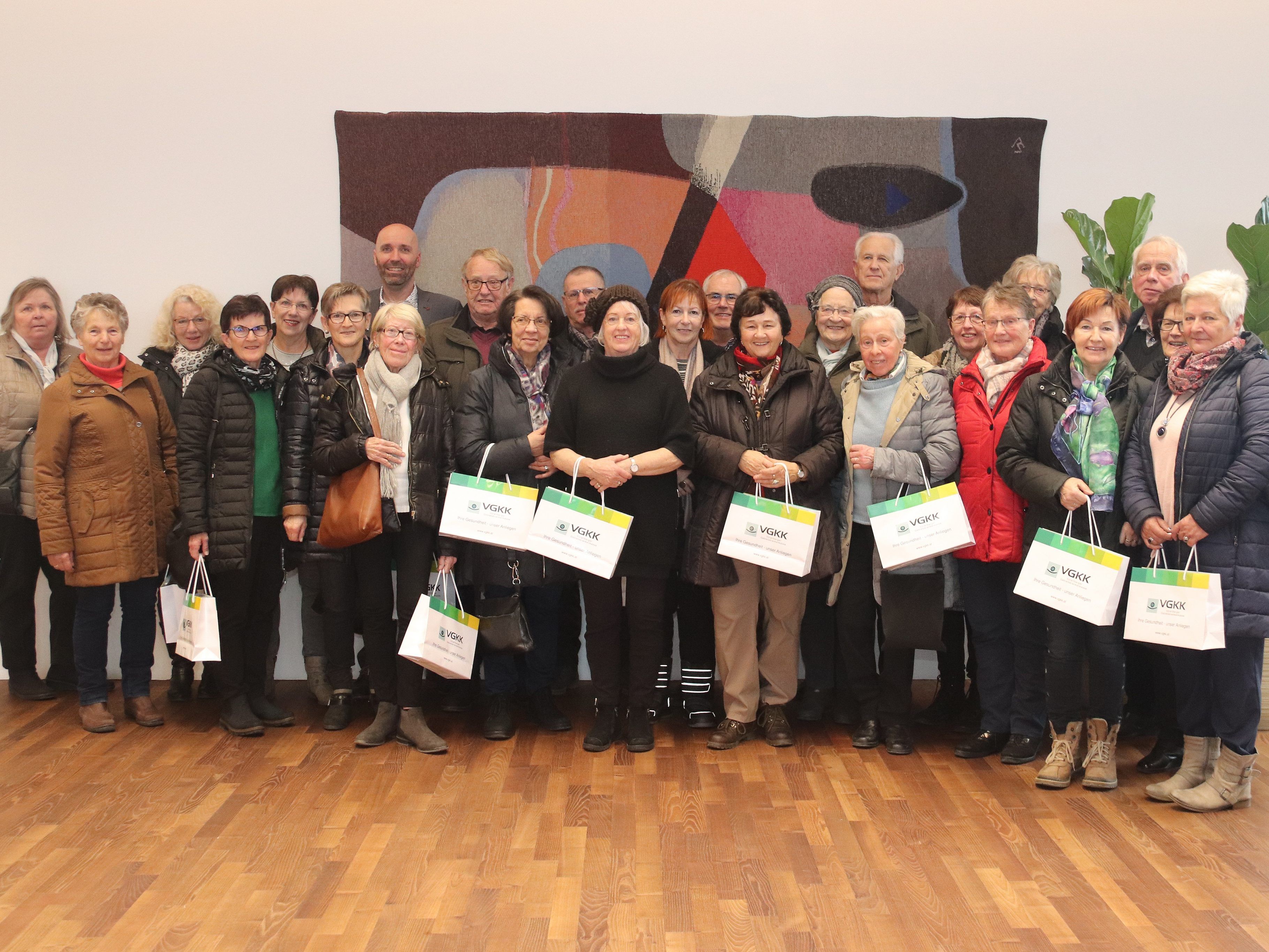 Seniorenbund Sulz-Röthis bei der VGKK Dornbirn