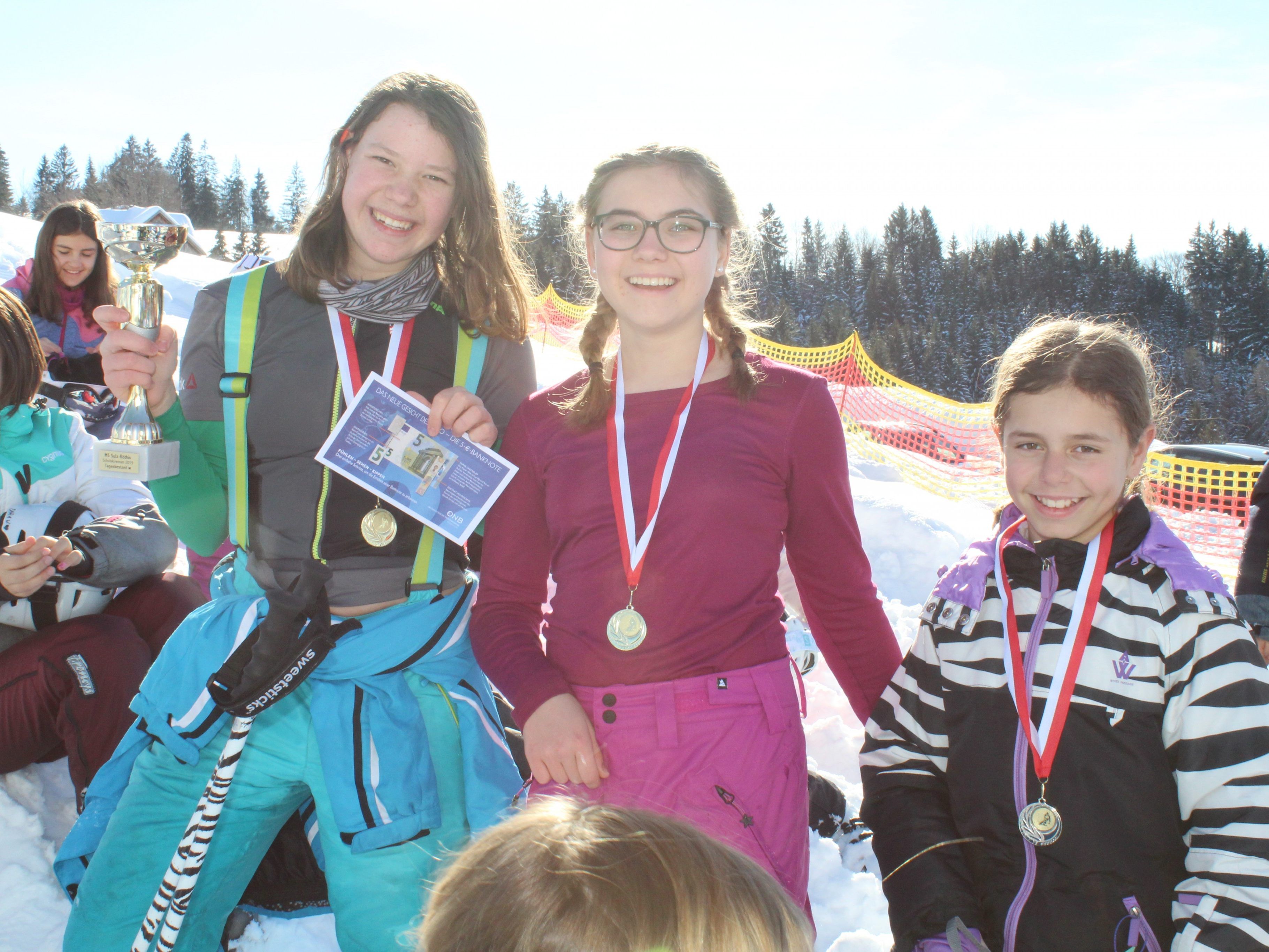 Melissa, Lina und Michelle hatten viel Spaß in Furx.